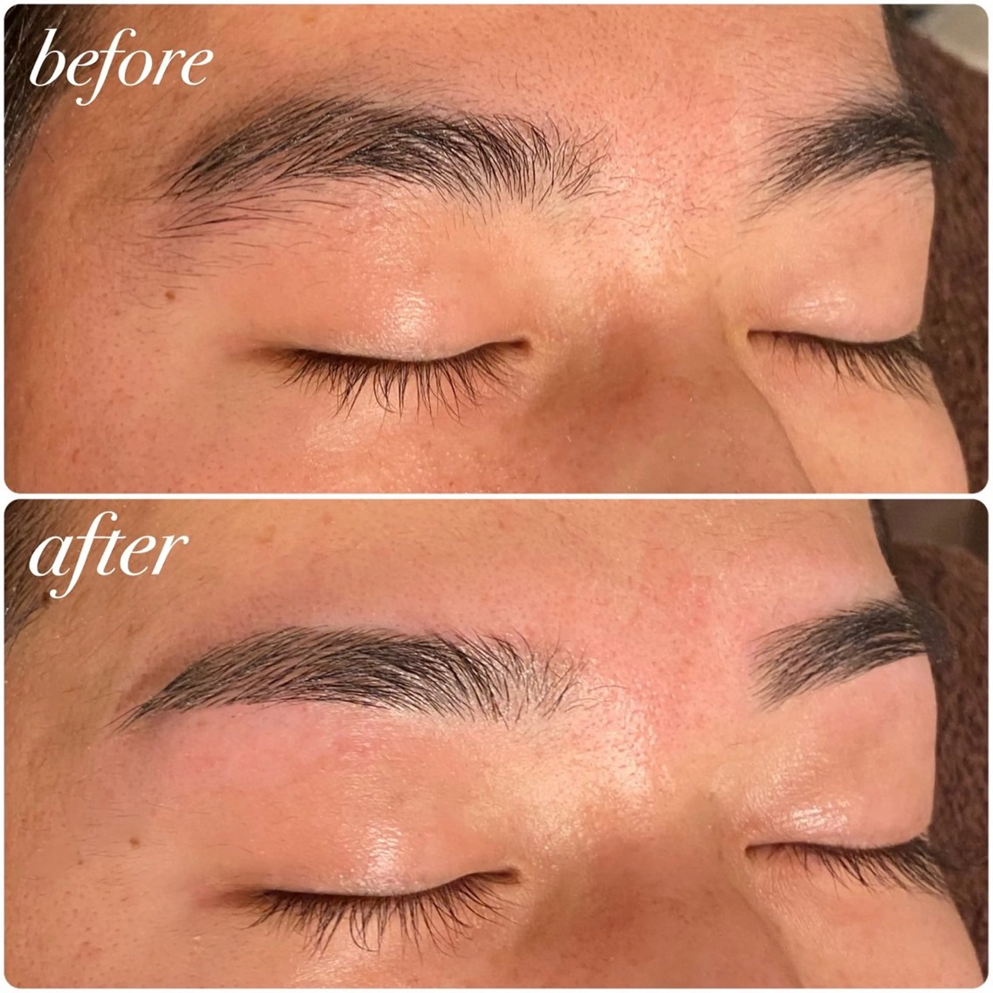 メンズ アイブロウ メンズパーマ メンズアイブロウ 眉毛ワックス脱毛 diarblue平塚 /nanoha🎀のマツエク・マツパデザイン