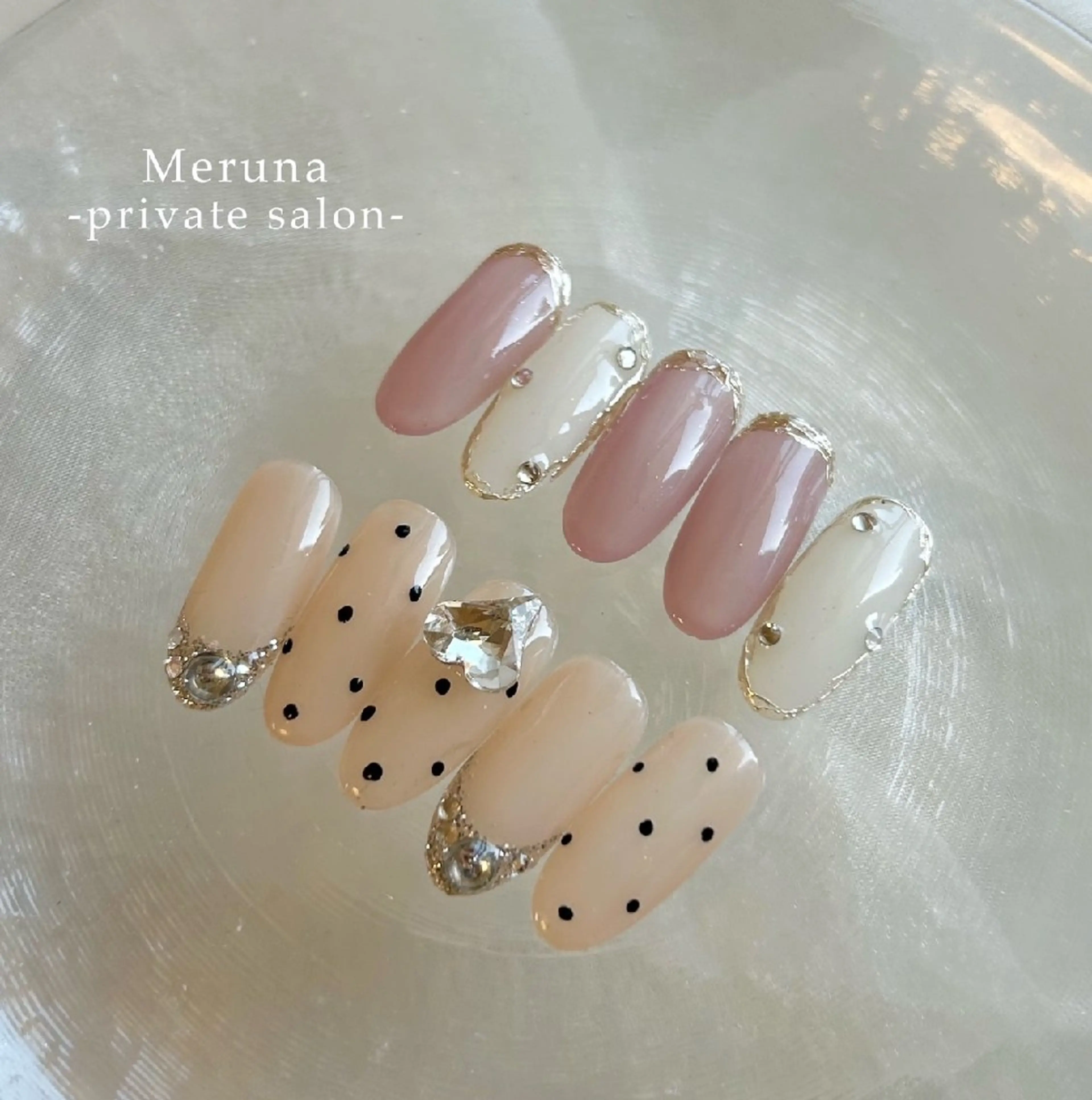 ネイル ワンホンネイル Meruna .ﾒﾙｰﾅ.のネイルデザイン