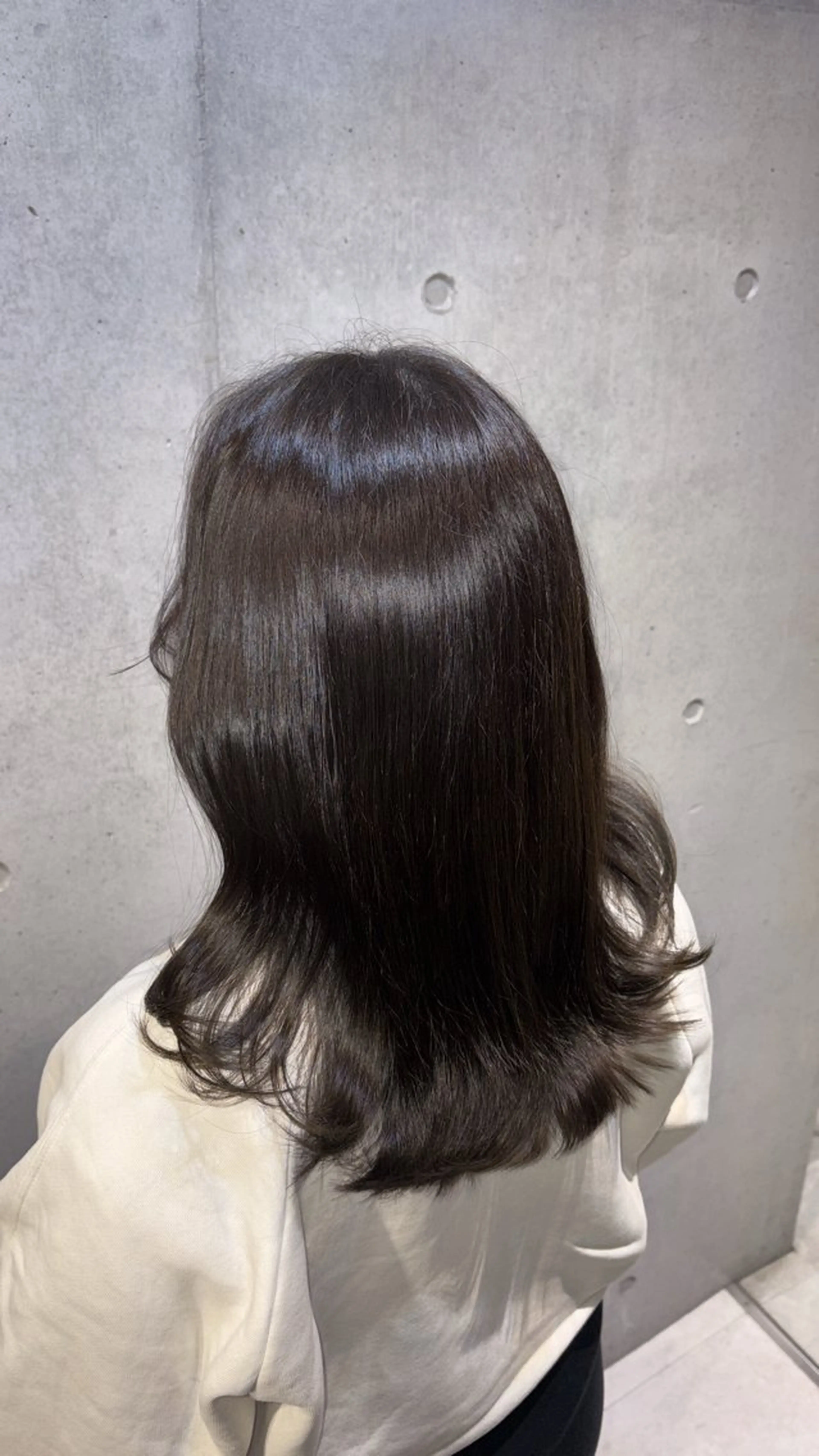 セミロング カラー 🍀︎Reika 🍀のヘアスタイル