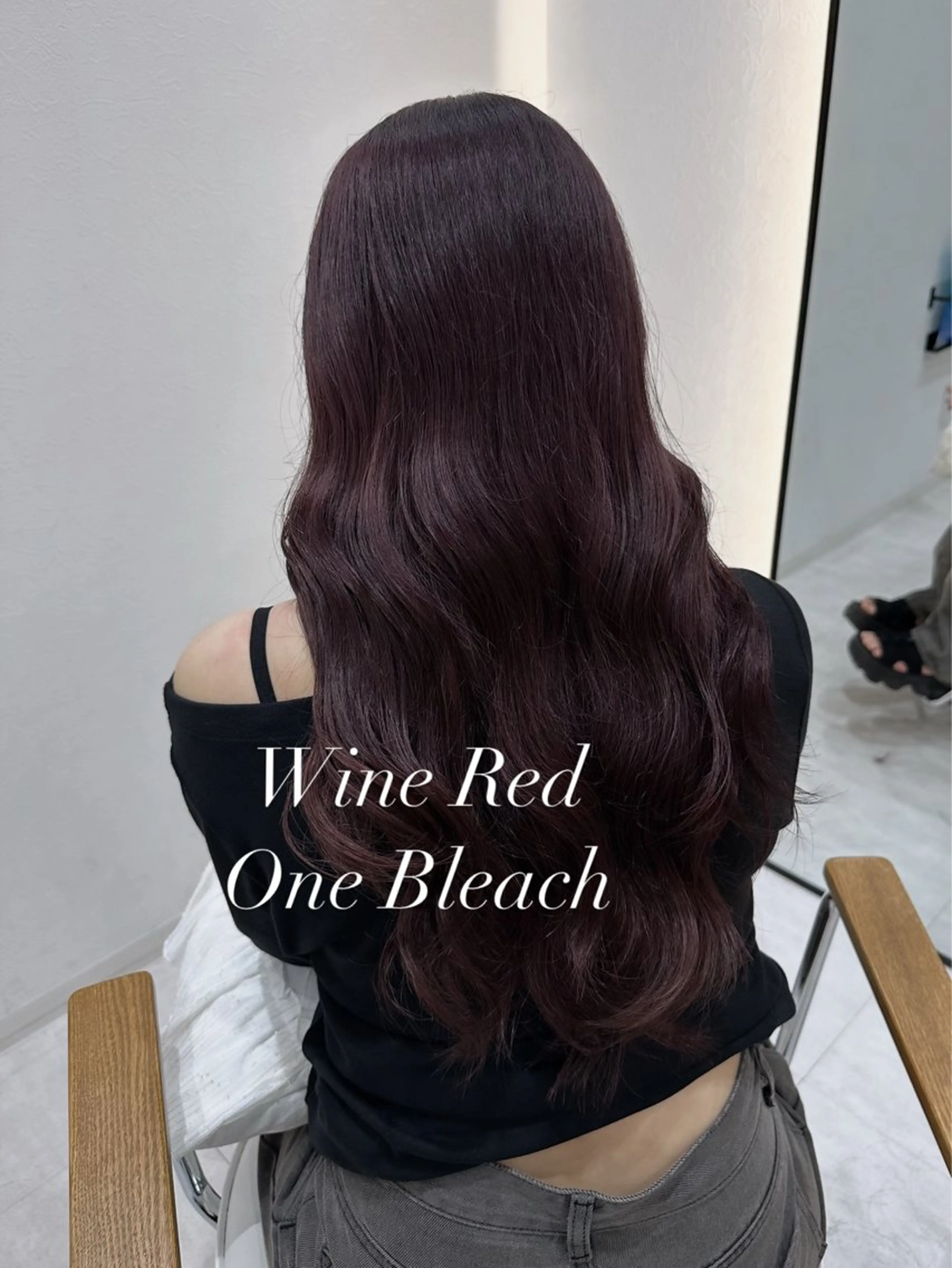 ロング カラー 赤み消し/透明感 オリーブ/福田れんのヘアスタイル