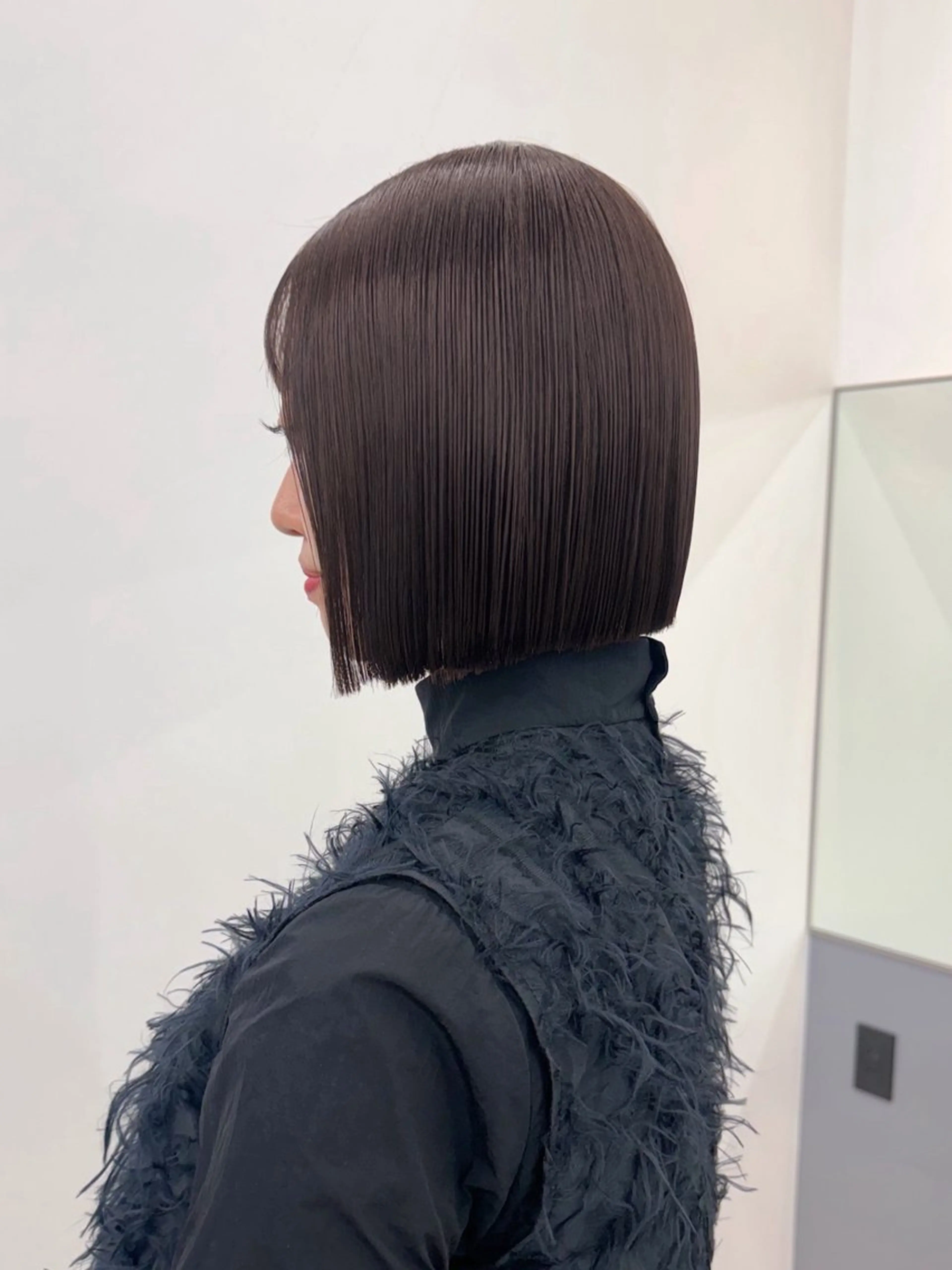 【朝の時短に🙋‍♀️】カット+美髪縮毛矯正+艶カラー+髪質改善トリートメント🫧🥣🌼の写真