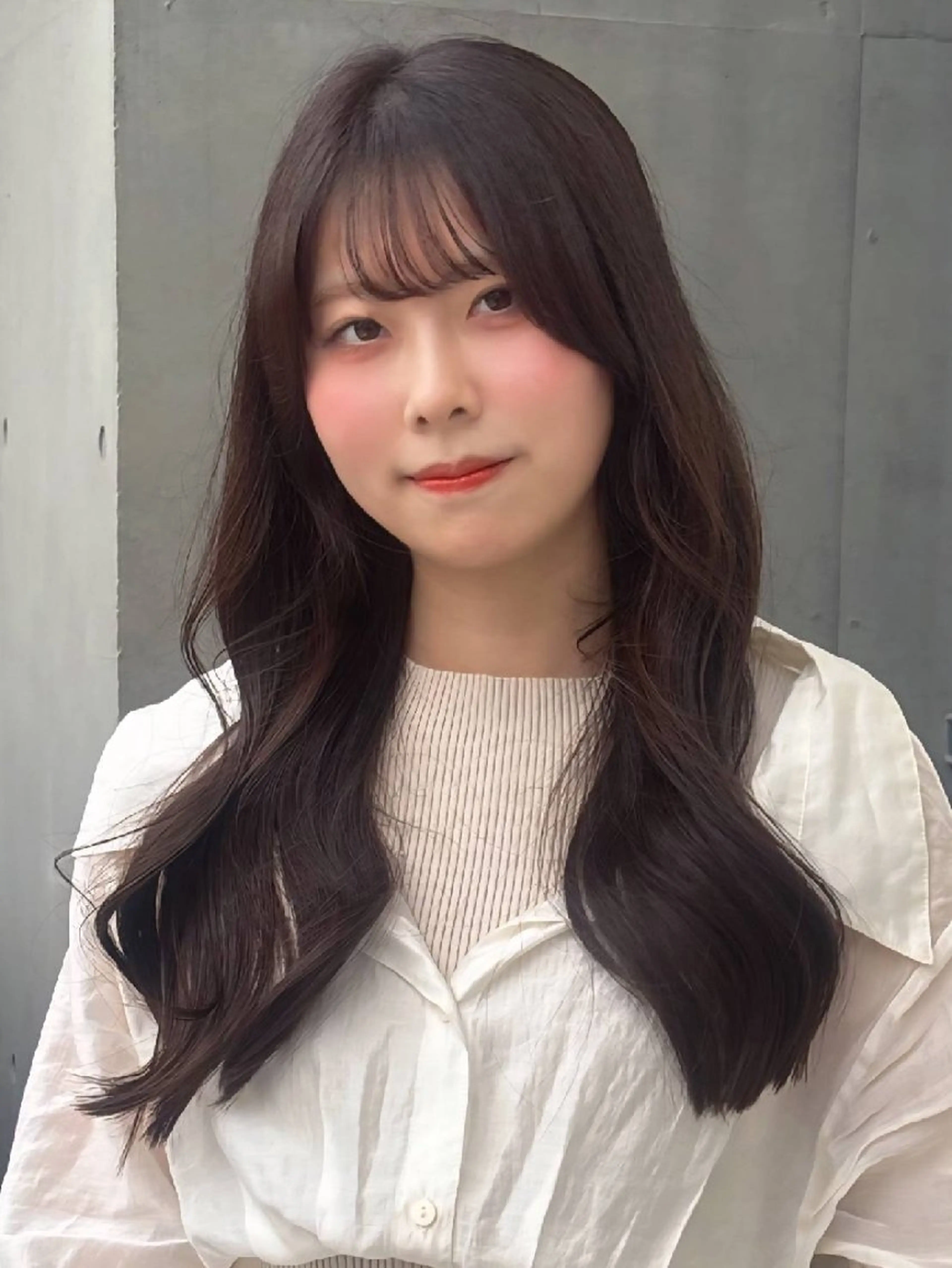ロング カラー ブラウンカラー マロンブラウン カット ヘアカラー トリートメント 透明感🫧艶カラー✨ レイヤー✂渡辺祐輔のヘアスタイル