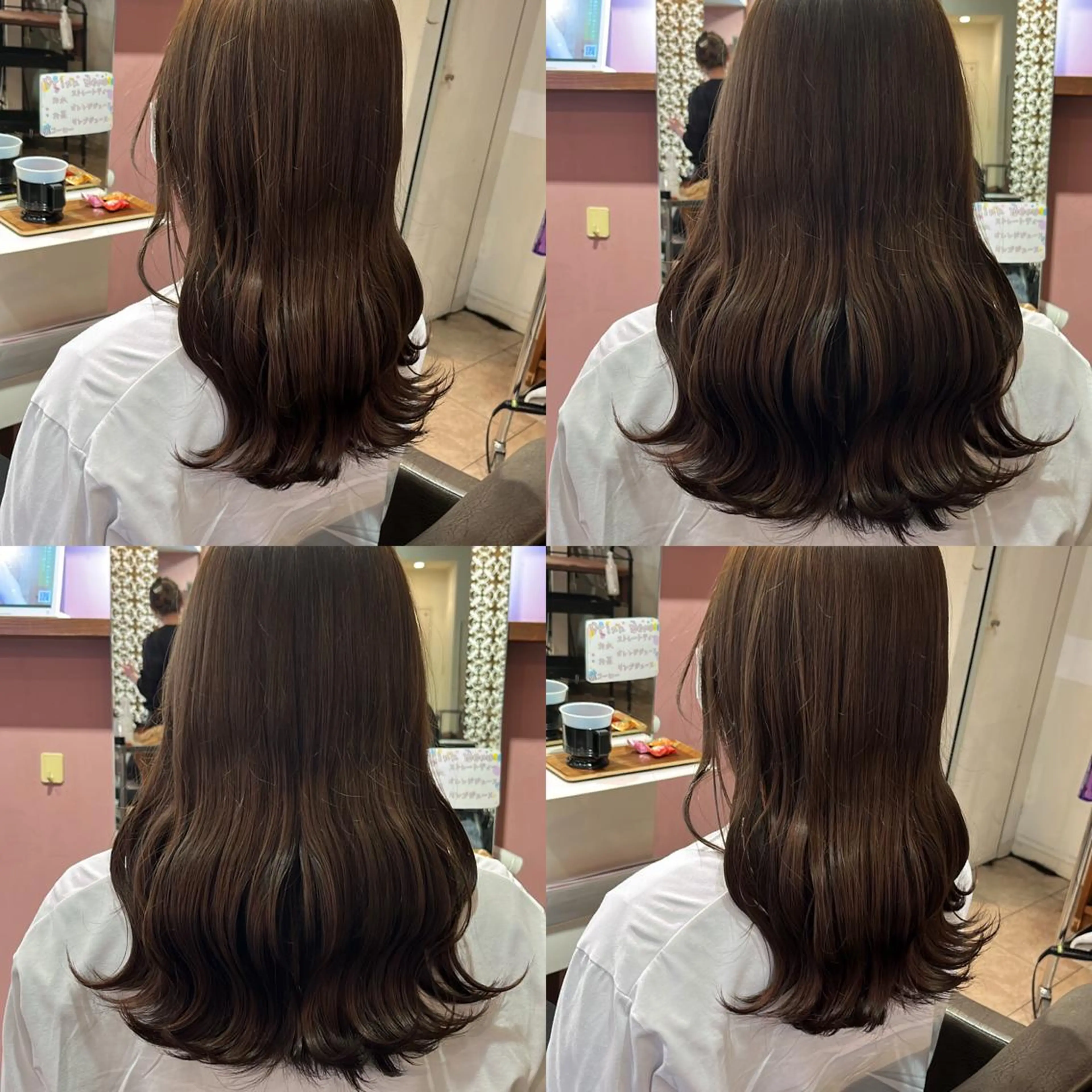 ロング カラー 髪質改善･縮毛矯正 特化･ユウシンのヘアスタイル