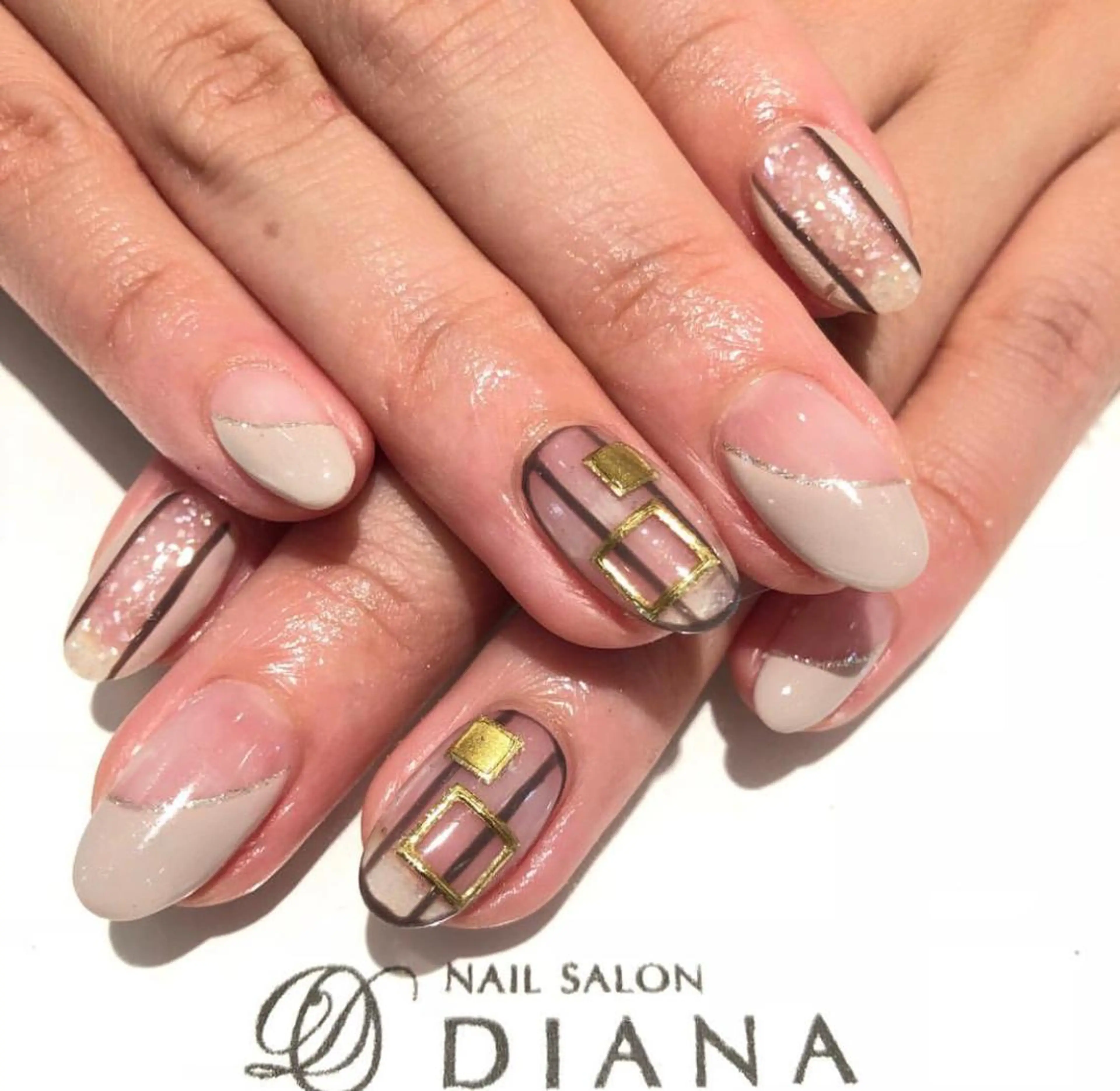 カラー ネイル NAILSALON DIANAのネイルデザイン