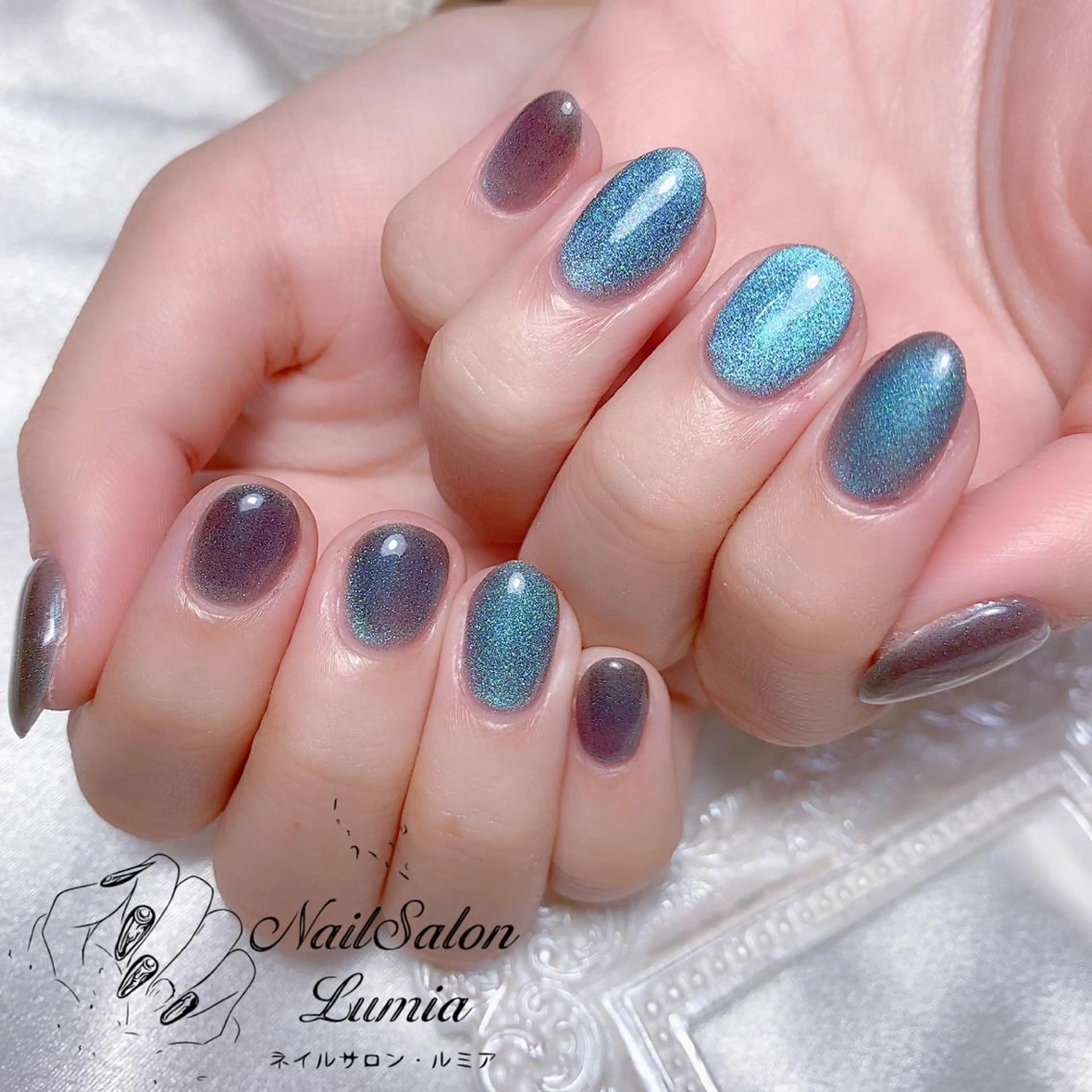 ネイル ハンドネイル ネイルサロン ルミア Lumia 店長のネイルデザイン