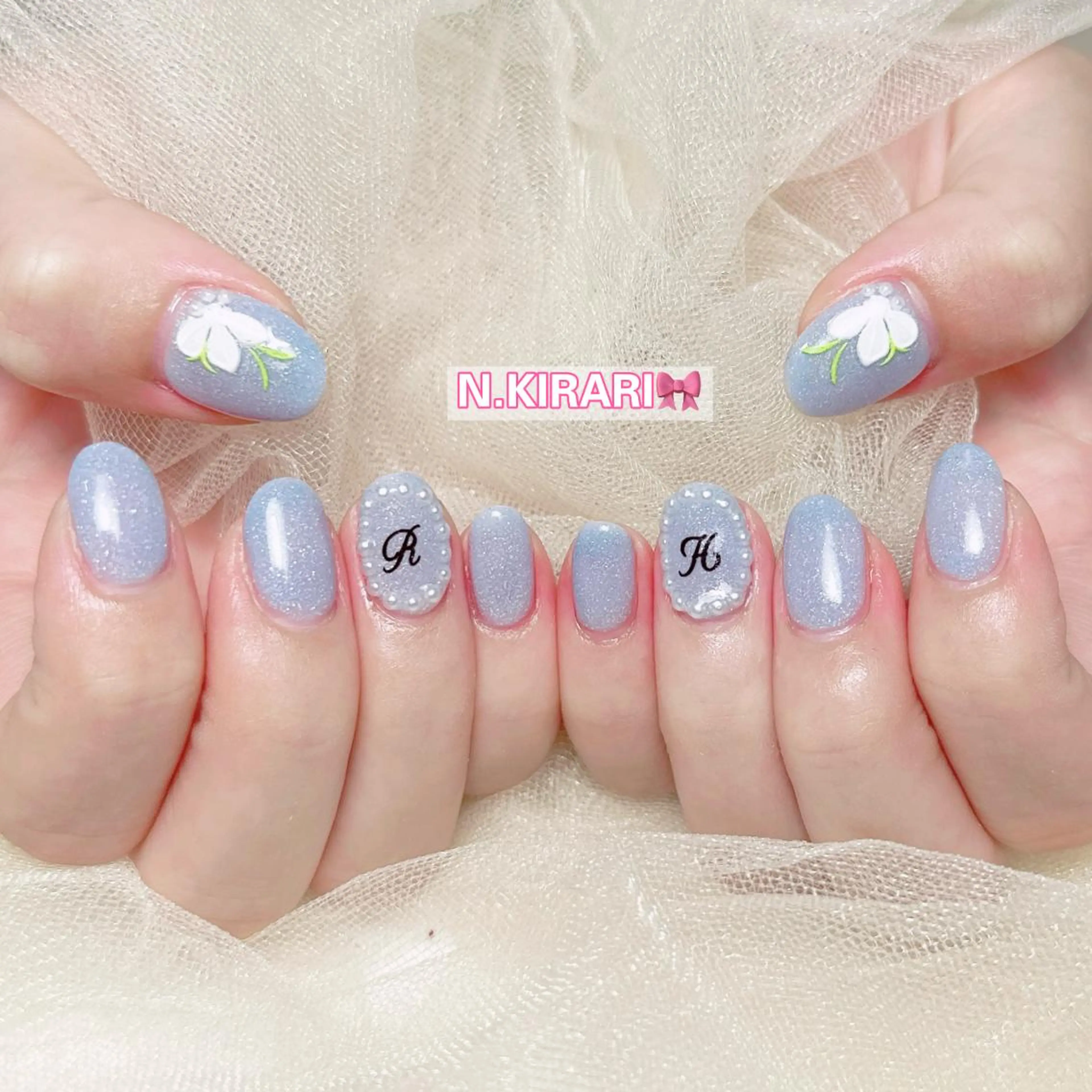 ネイル 🎀 ユズ 🎀のネイルデザイン