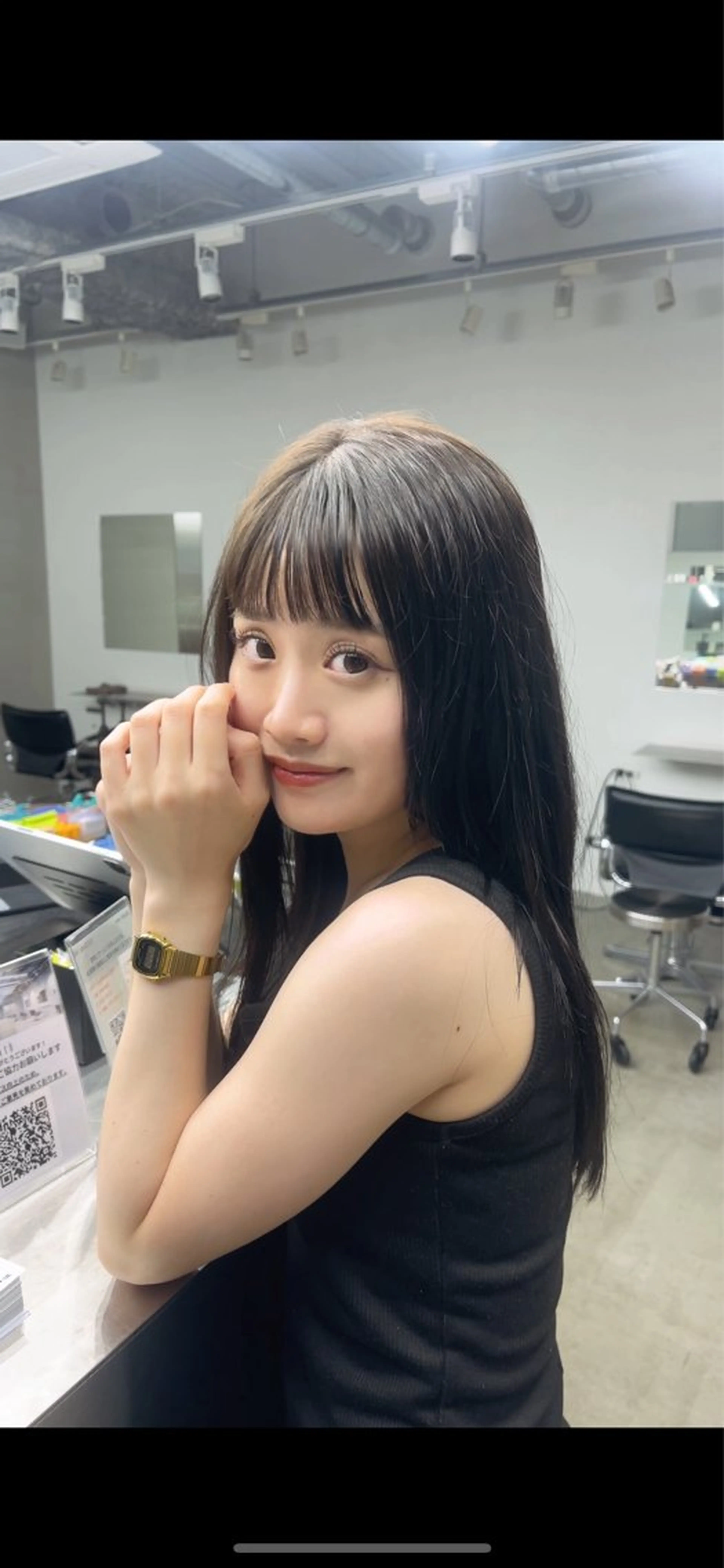 ロング カラー 夏果⭐︎fifth 天神 海外風パーマのヘアスタイル