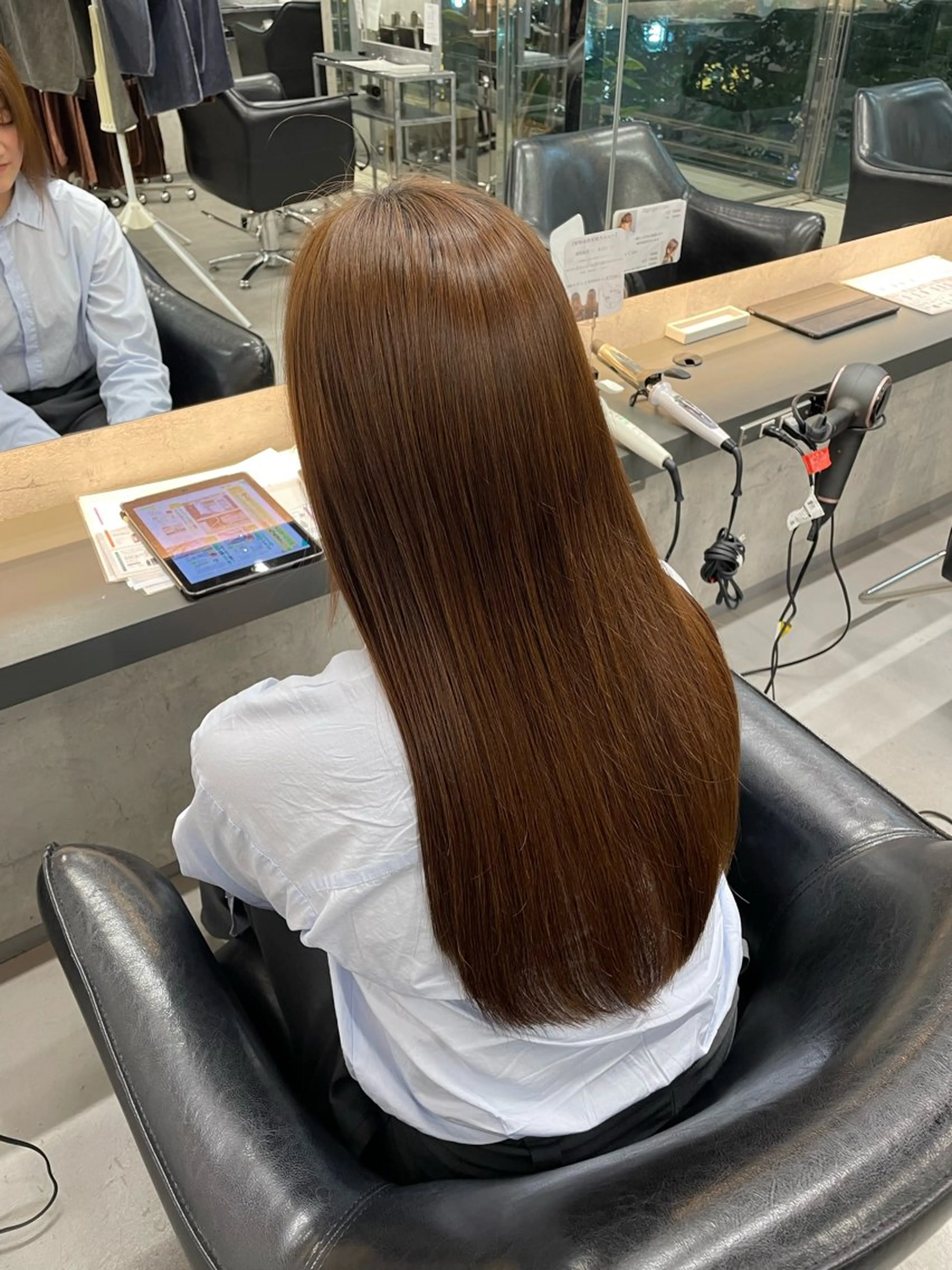 ロング カラー レイヤー×顔周 り×髪質改善/MIUのヘアスタイル