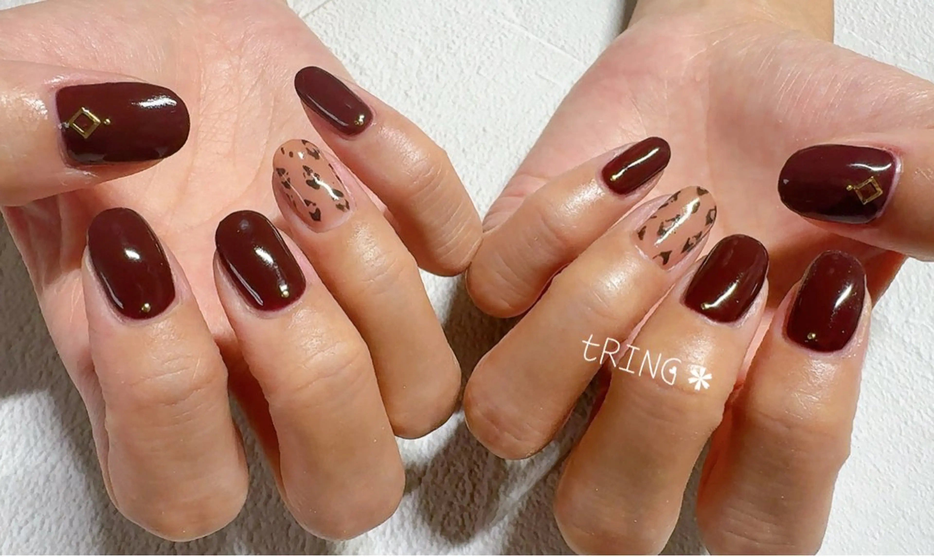 ネイル ハンドネイル tRING* しいの木台のネイルデザイン