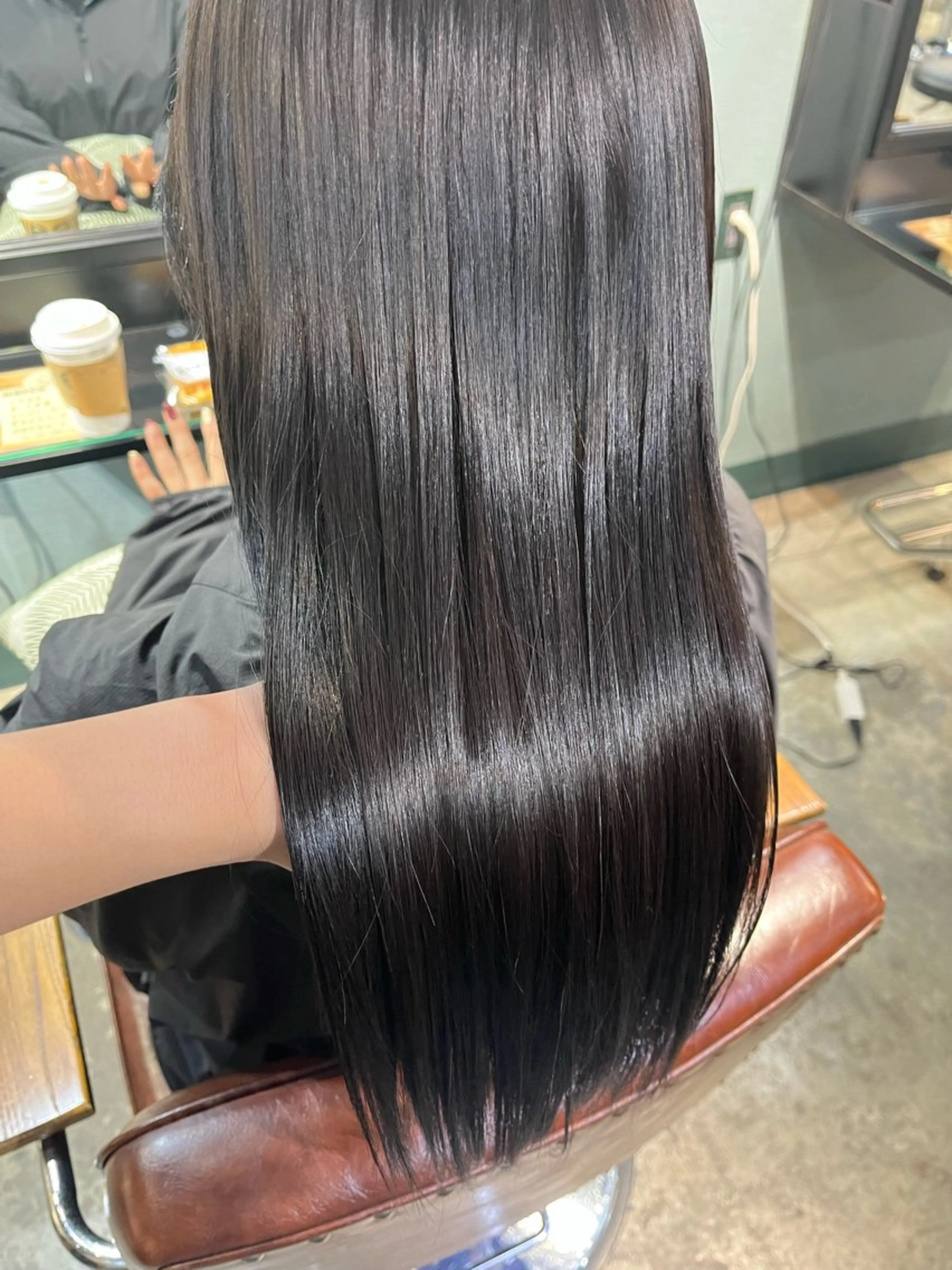 ロング カラー ヘアカラー トリートメント olive For hair 池袋【オリーブフォーヘアー】所属・🍒艶髪カラー🍒 青木 瞳のヘアスタイル