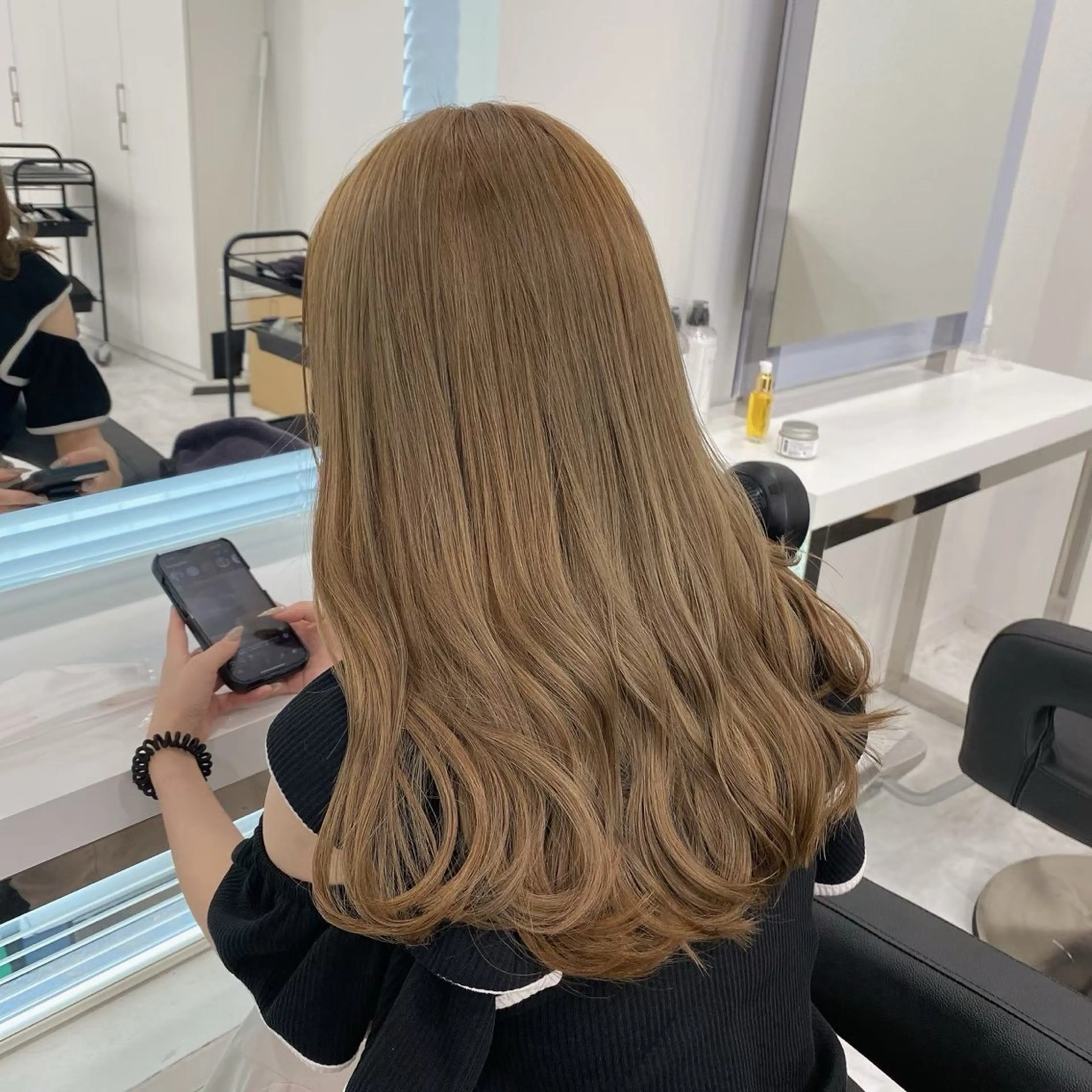 セミロング カラー 🌿透明感赤み消し Keishin🌿のヘアスタイル