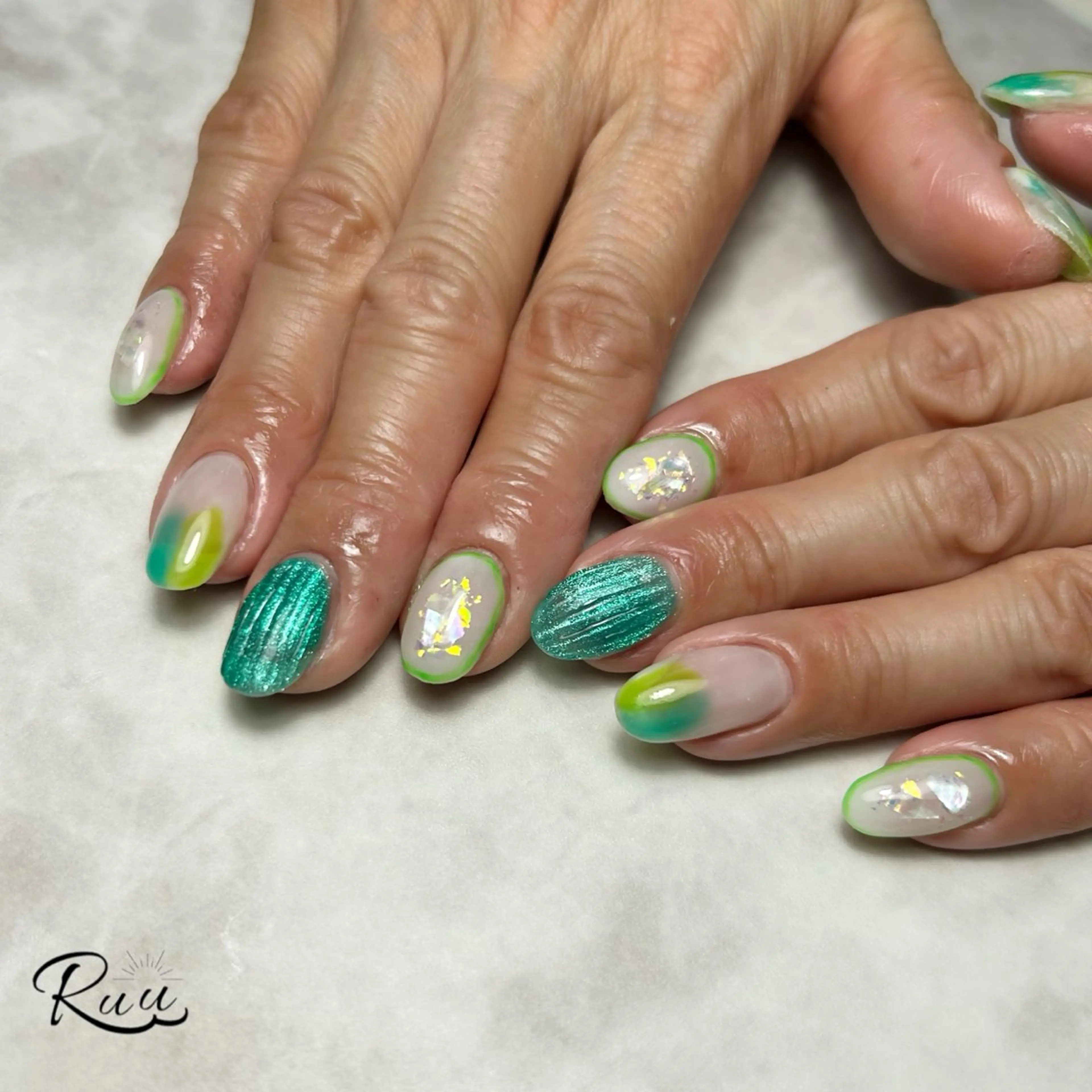ネイル Nail salon Ruu 【ルゥ】のネイルデザイン