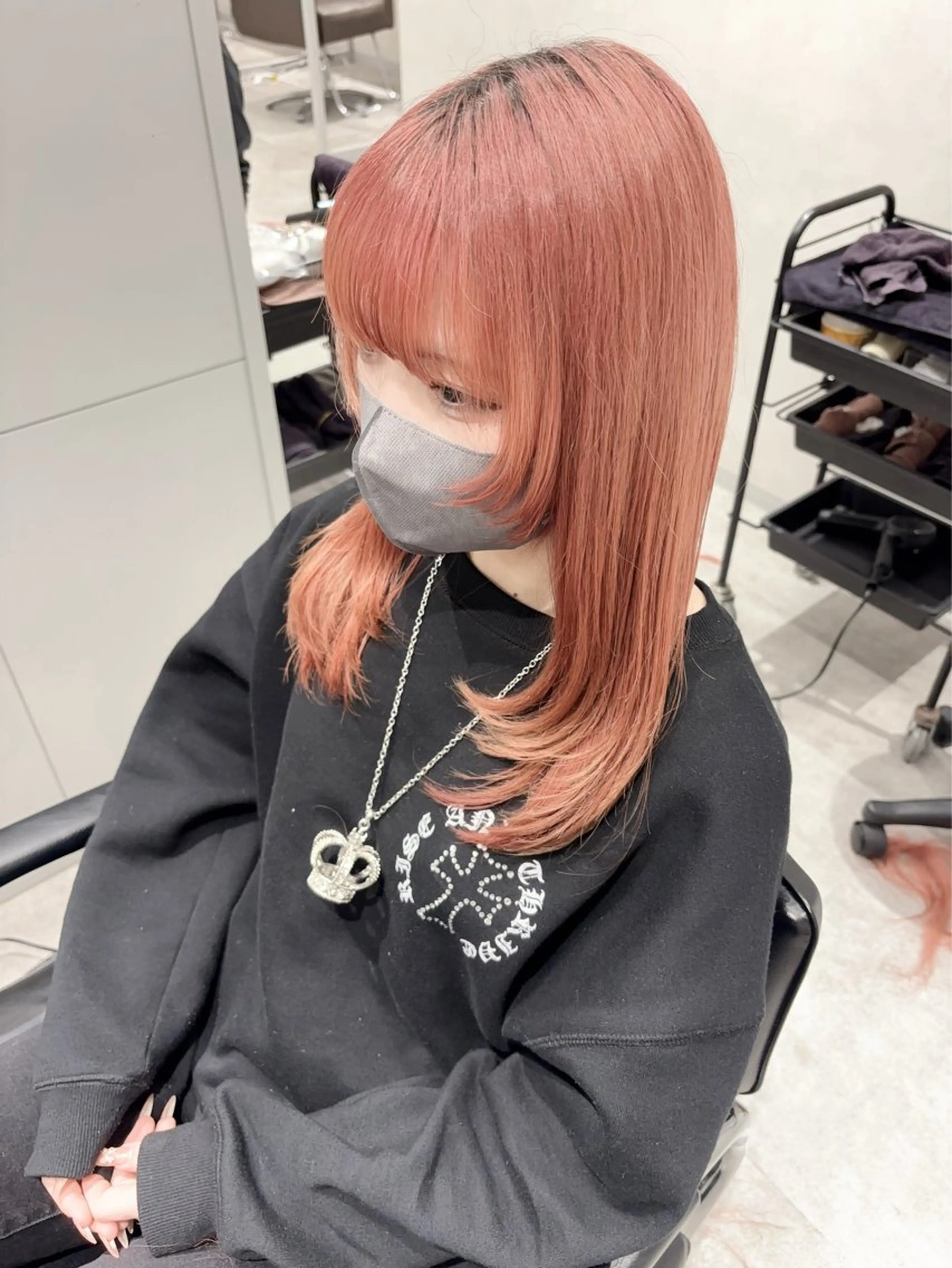 ロング カット トリートメント 門原 理子のヘアスタイル