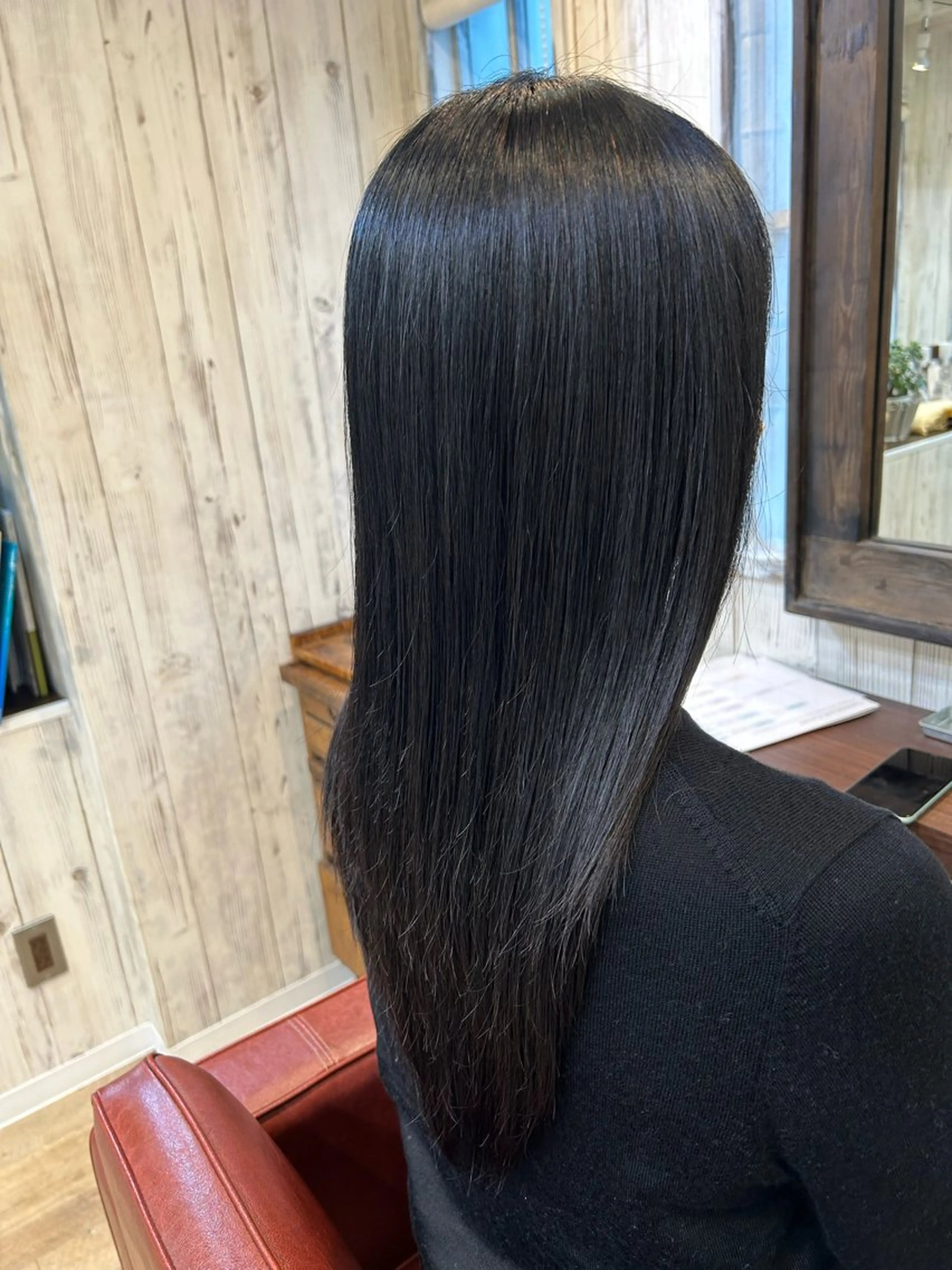 ロング 髪質改善 カット 縮毛矯正 トリートメント 伊藤 みきのヘアスタイル