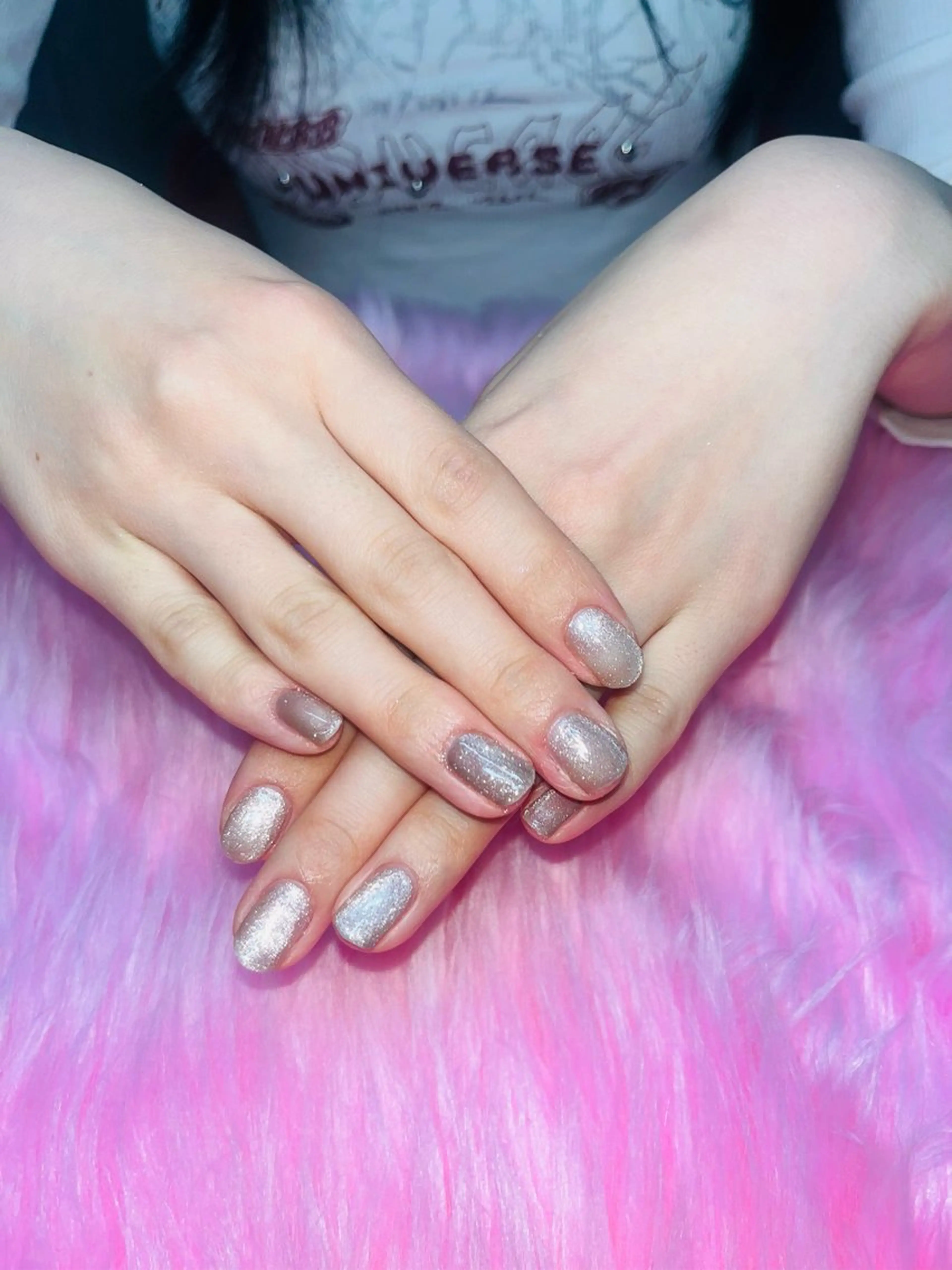 ネイル ジェルネイル マグネットネイル 川崎 みんのネイルデザイン