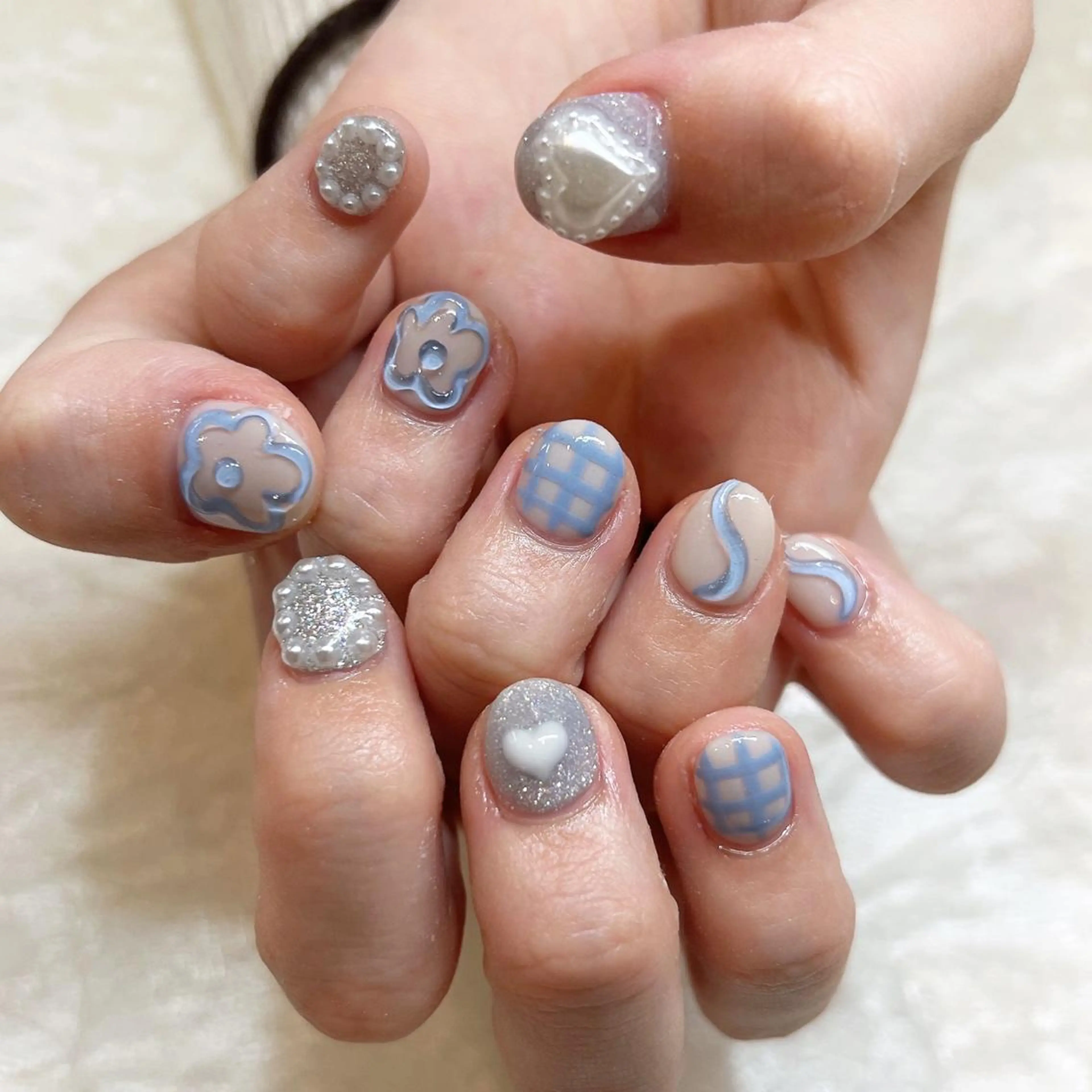 ネイル ショートネイル nailist yuiのネイルデザイン