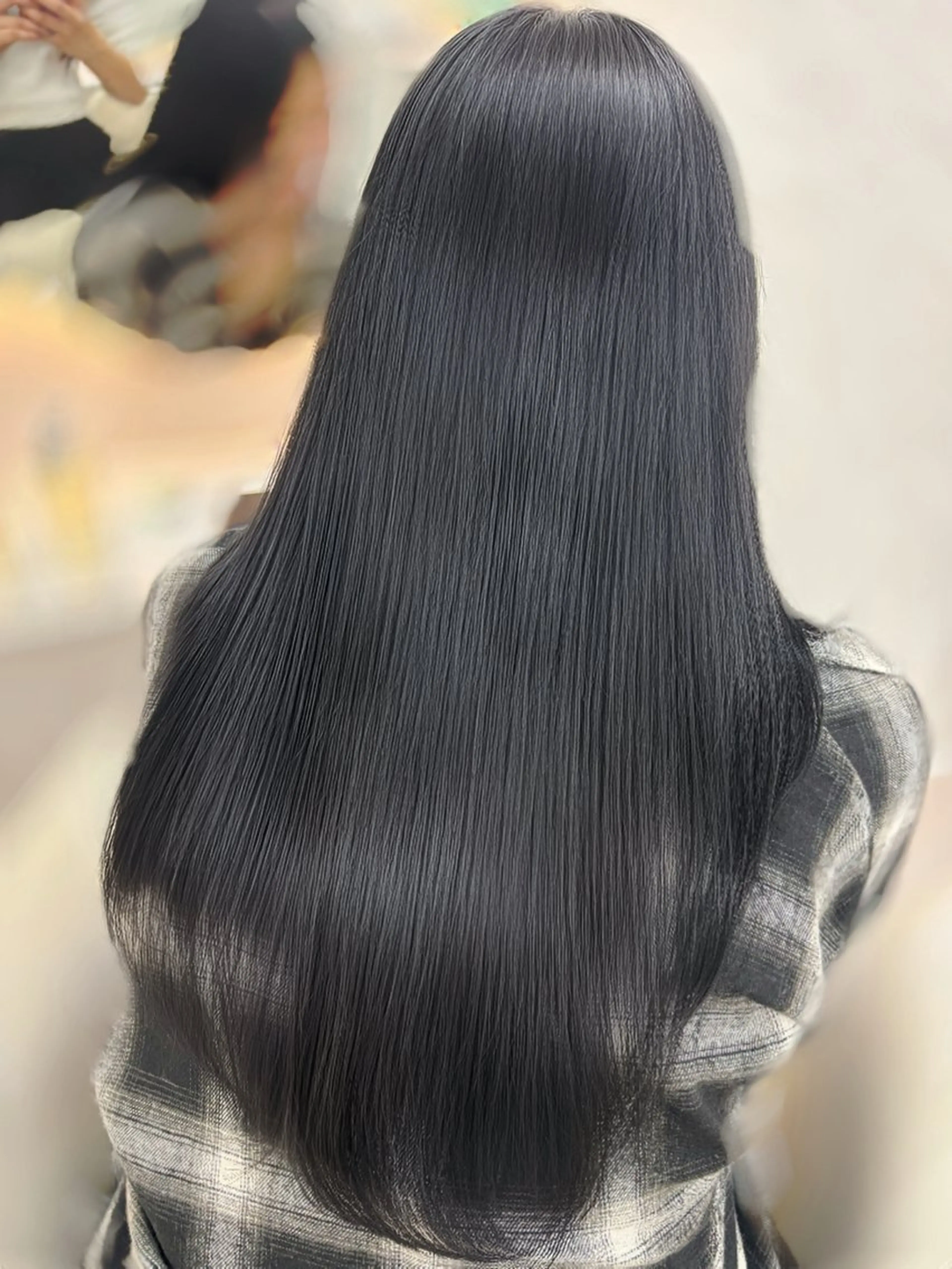 ロング カラー ブリーチ 透明感カラー 縮毛矯正 ヘアカラー トリートメント 🎀asumi/大宮 /モデル様募集中🎀のヘアスタイル
