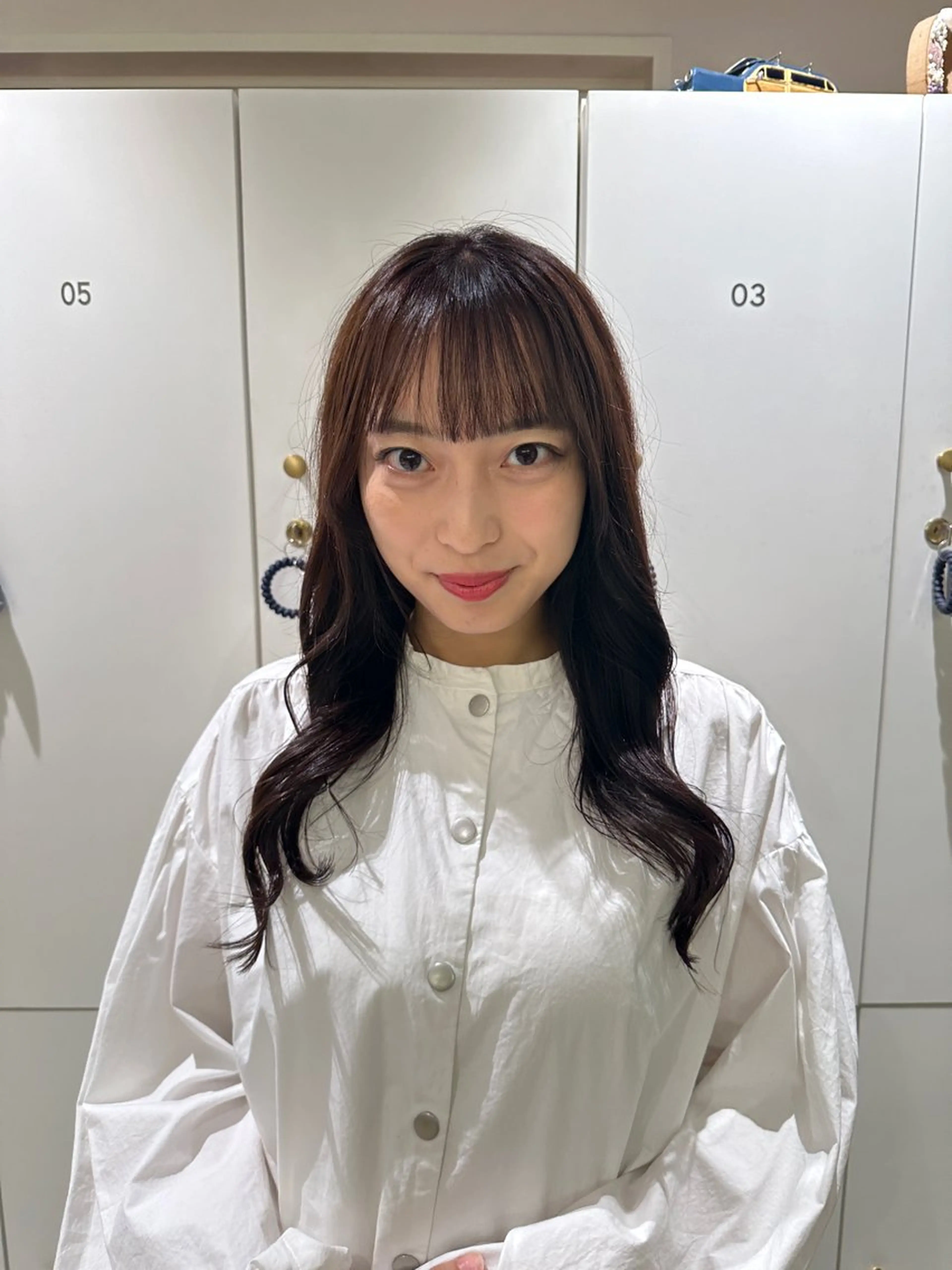 ロング 切りっぱなし/髪質 改善矯正/さやか🫧のヘアスタイル