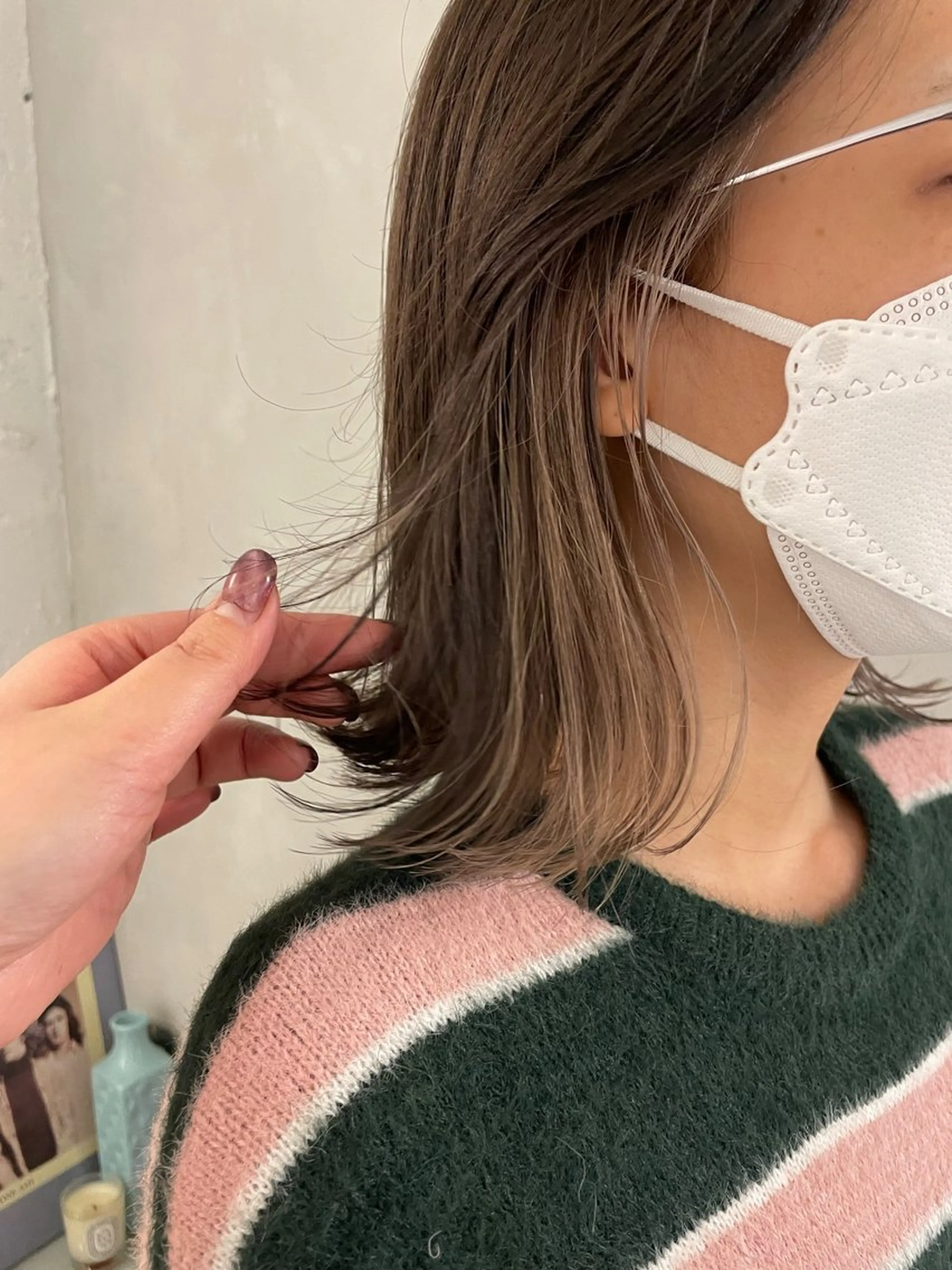 ショート カラー カット ヘアカラー 🌼タッセルボブ/シ ョートmoeka🌼のヘアスタイル