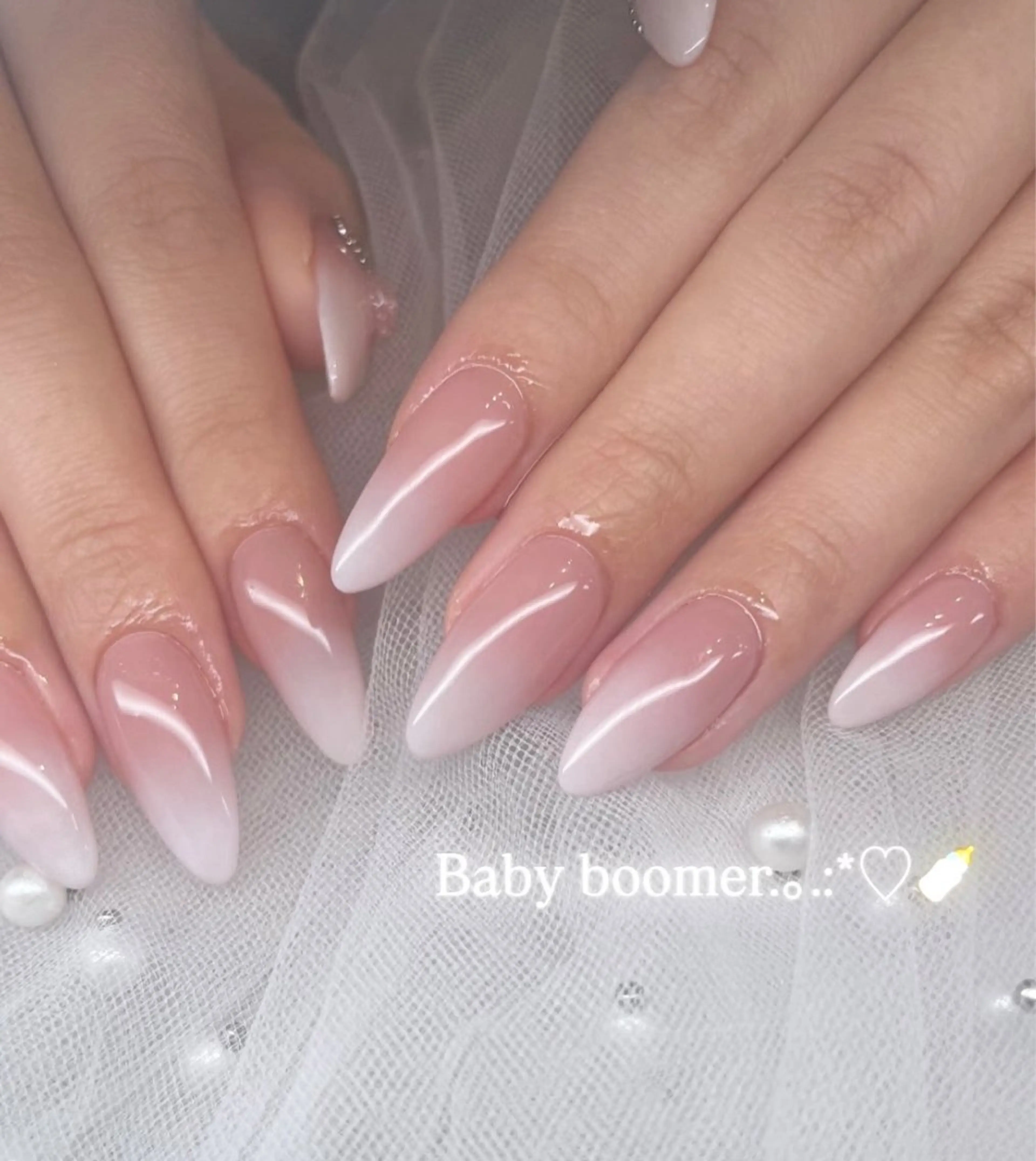 ネイル ハンドネイル Primavera 新横浜🤍美フォルムのネイルデザイン