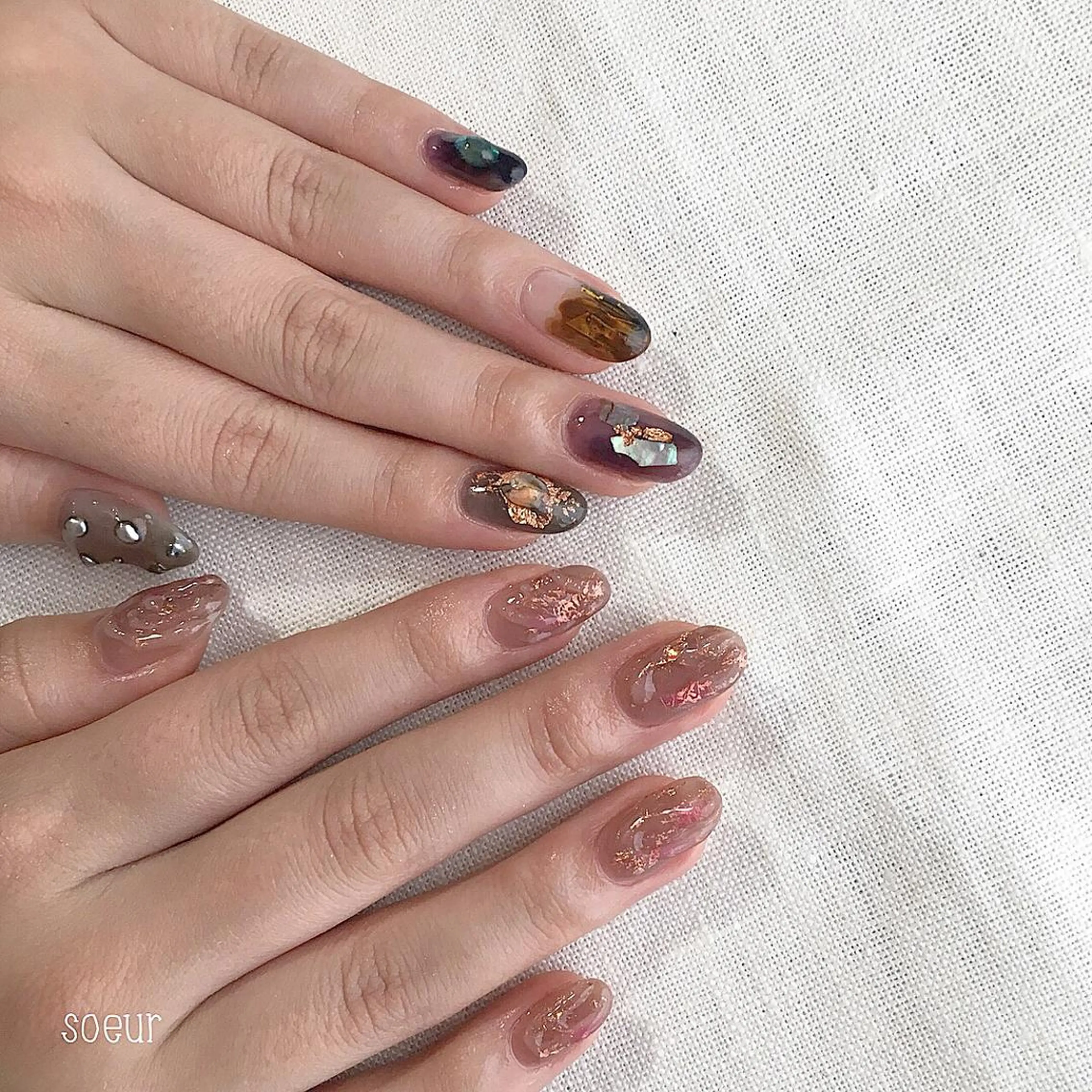 ネイル soeur_ 武蔵浦和のネイルデザイン