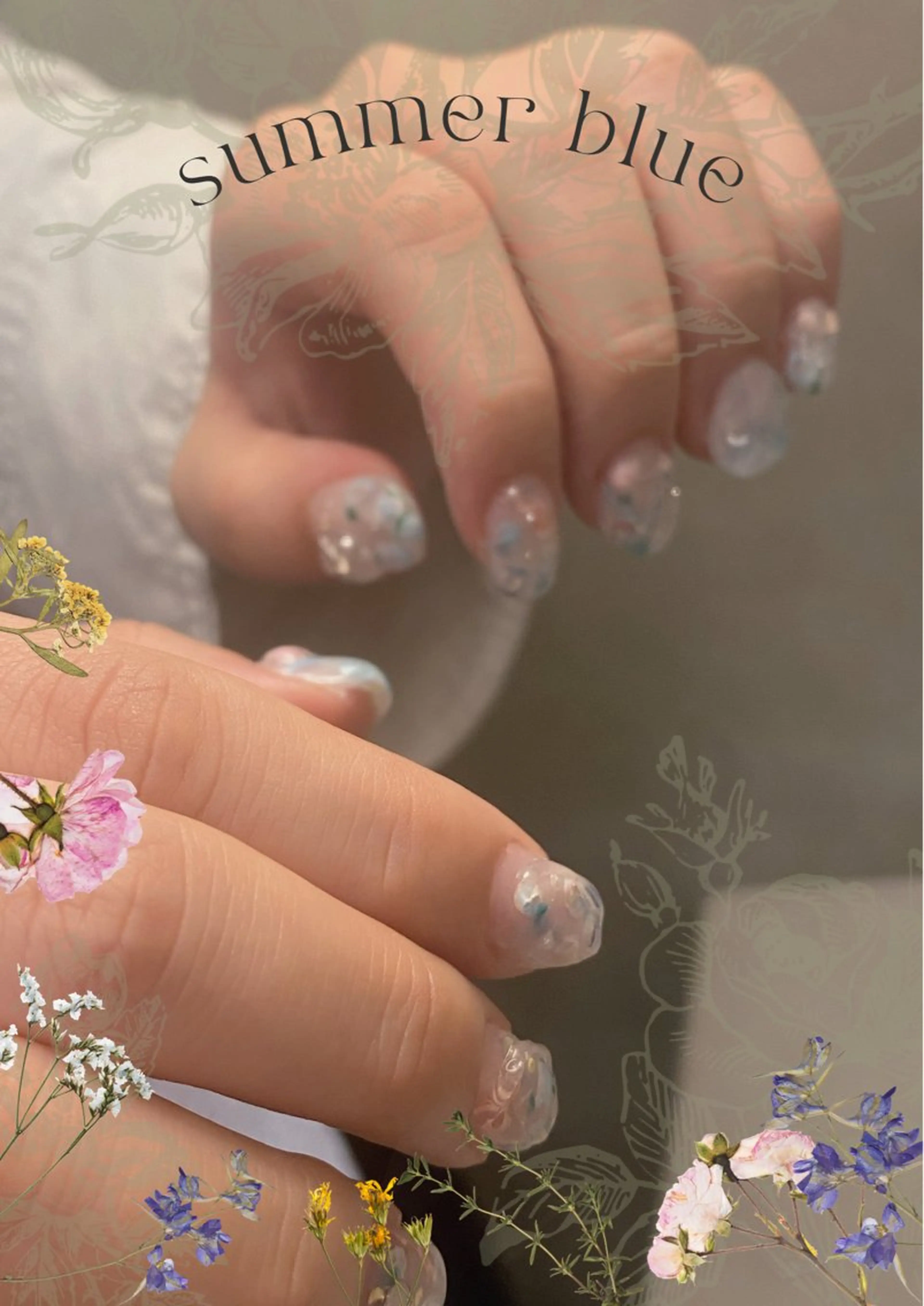 ネイル 持ち込み free hug Hiromiのネイルデザイン