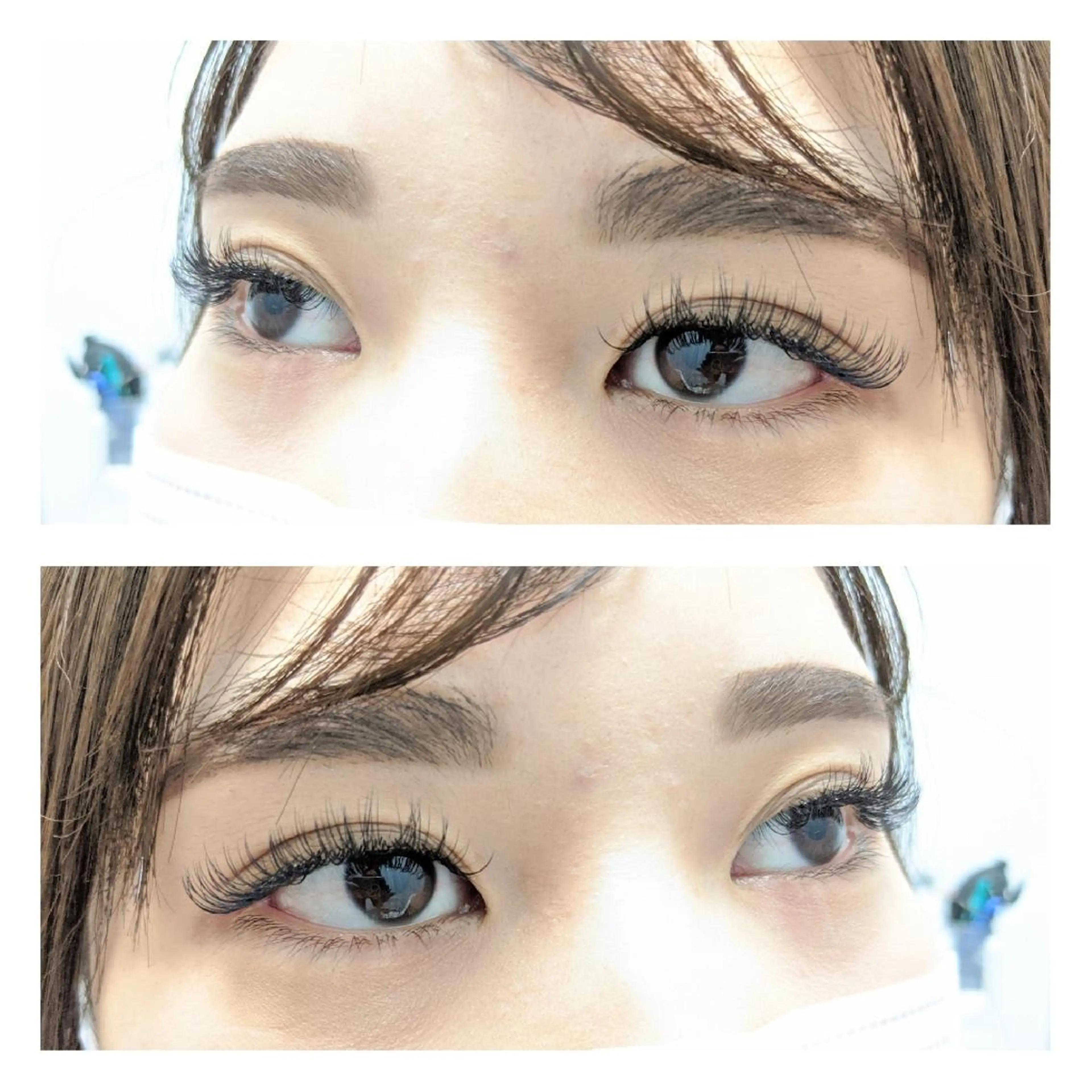 マツエク・マツパ 目尻長め 佐野 亜祐梨のマツエク・マツパデザイン