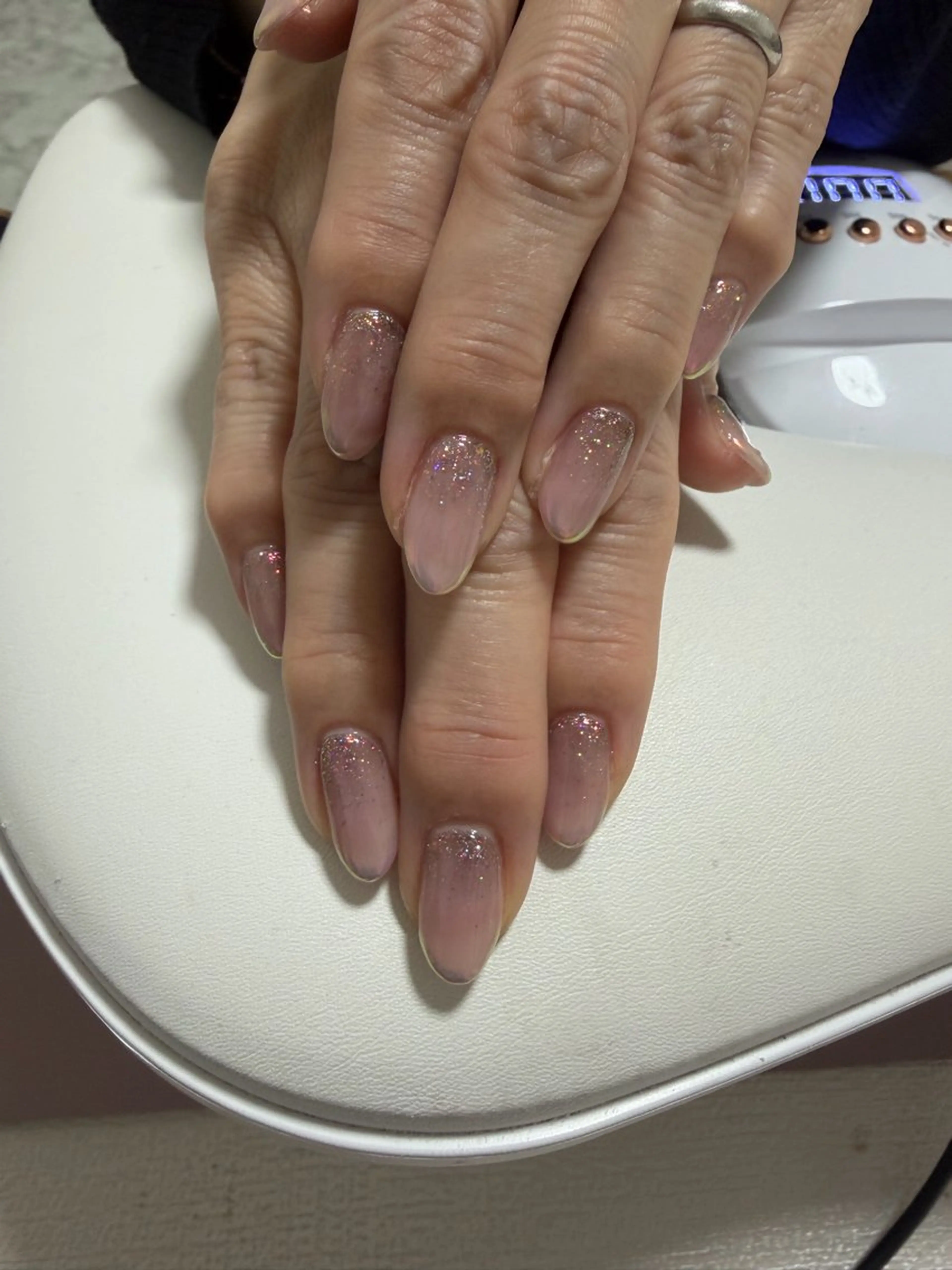 ネイル ラメ(グリッター) ラメグラデーション Tane💅 Eriのネイルデザイン