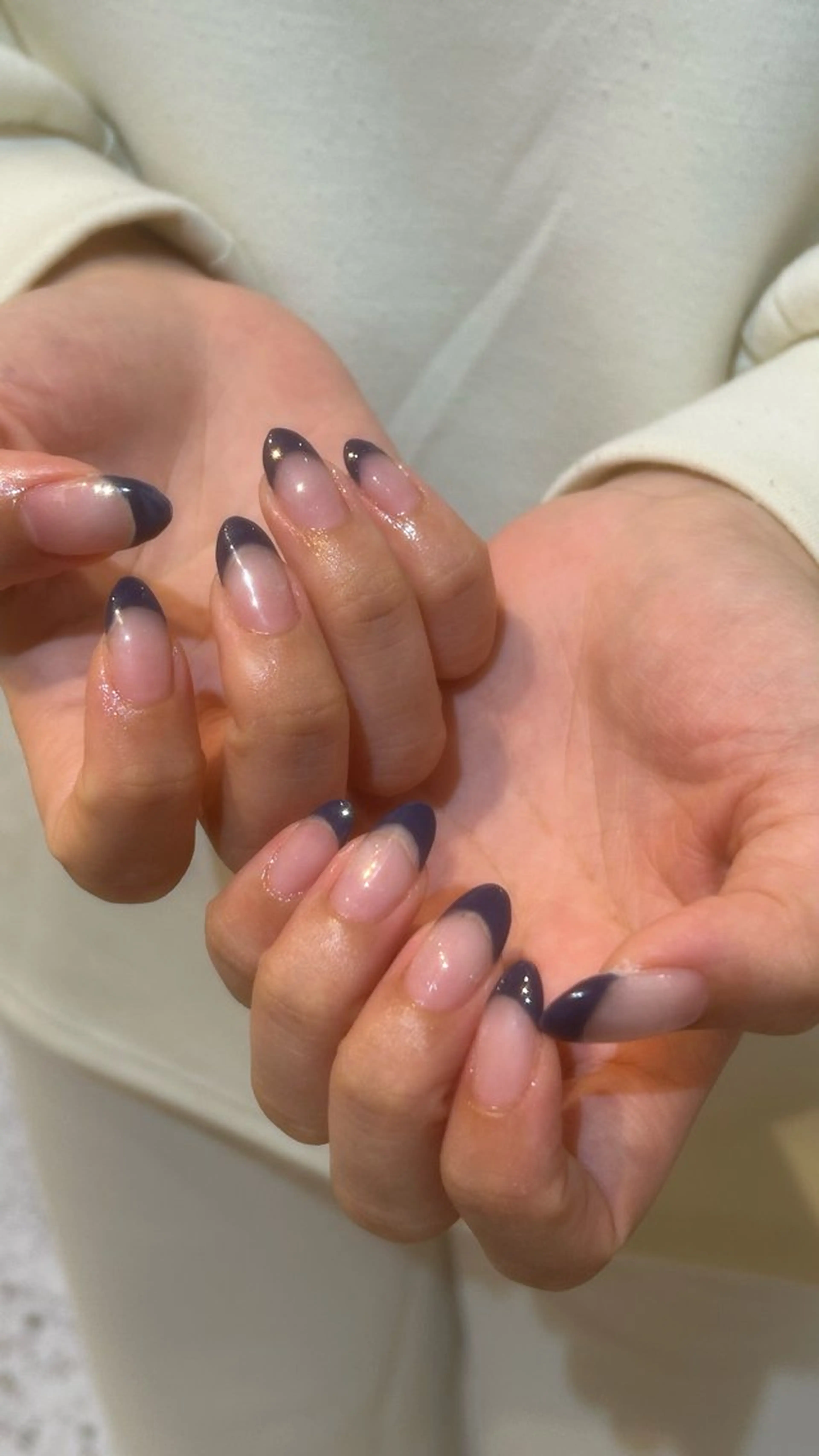 ネイル フレンチネイル White nail KAEDEのネイルデザイン
