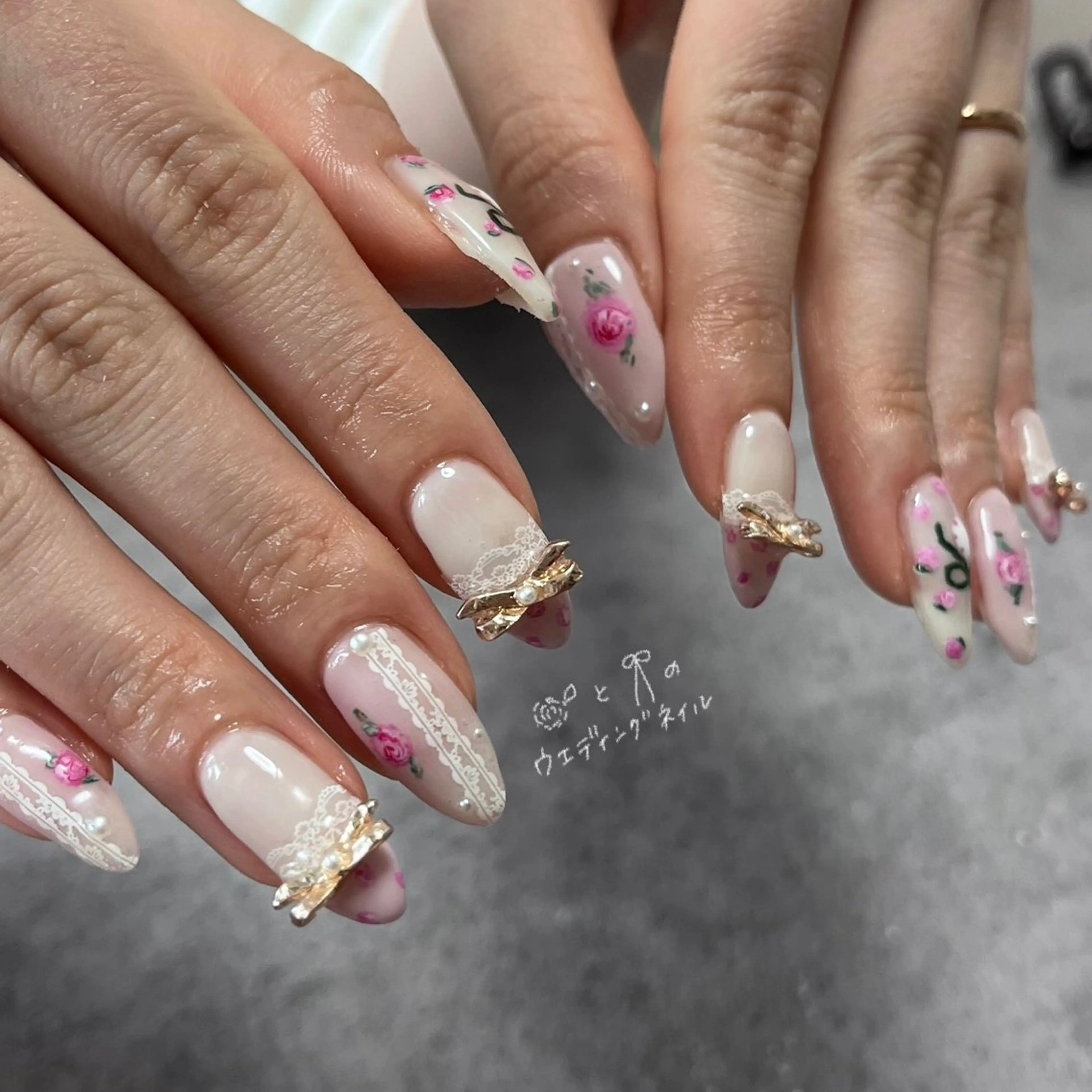 ネイル KUU🎀♥⑅ フィルイン対応サロンのネイルデザイン