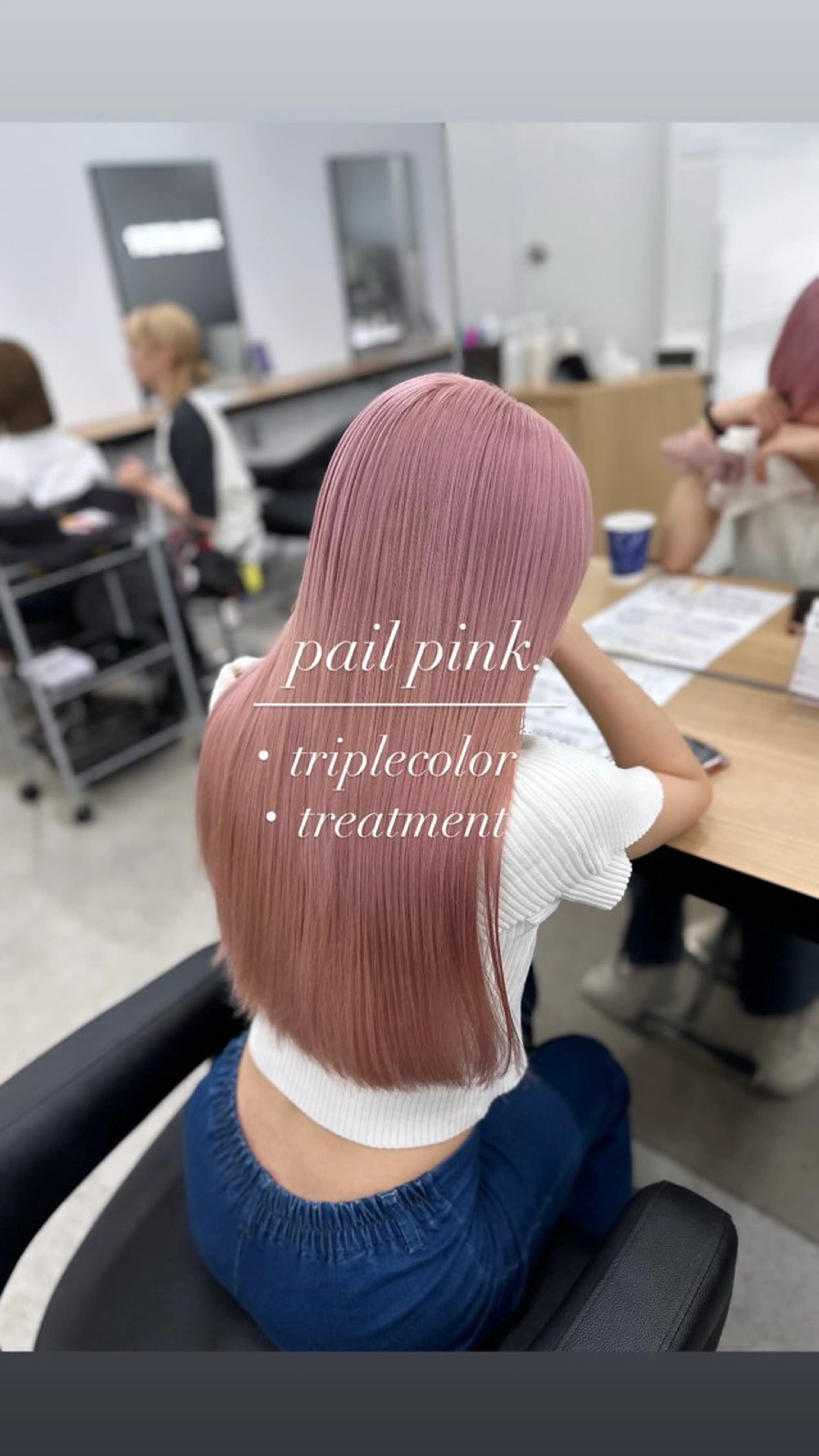 ロング カラー ヘアカラー トリートメント NAMI🤎ブラウン &ミルクティー🤍のヘアスタイル