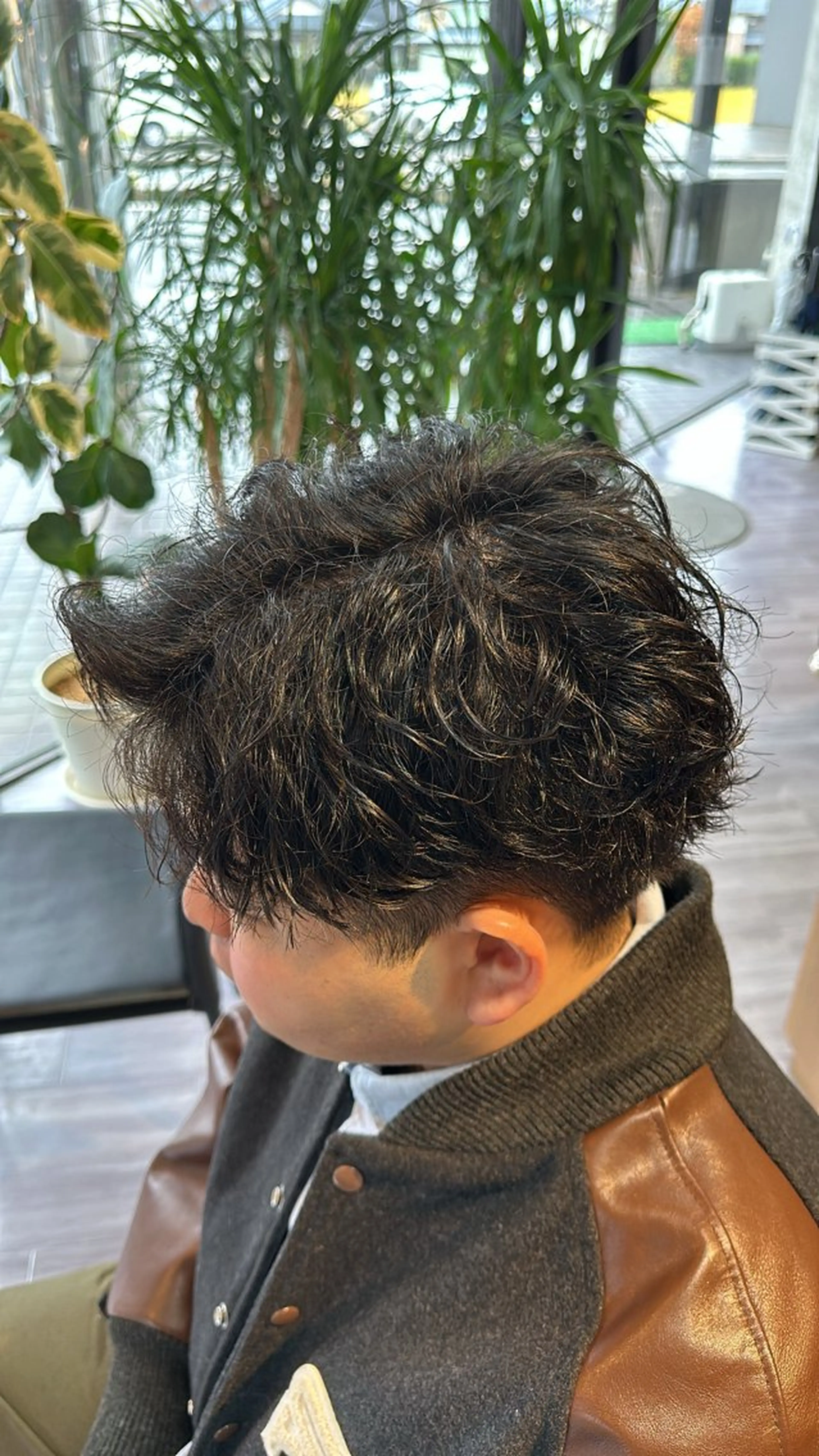 メンズ メンズパーマ arika オケシ　リョウダイのヘアスタイル