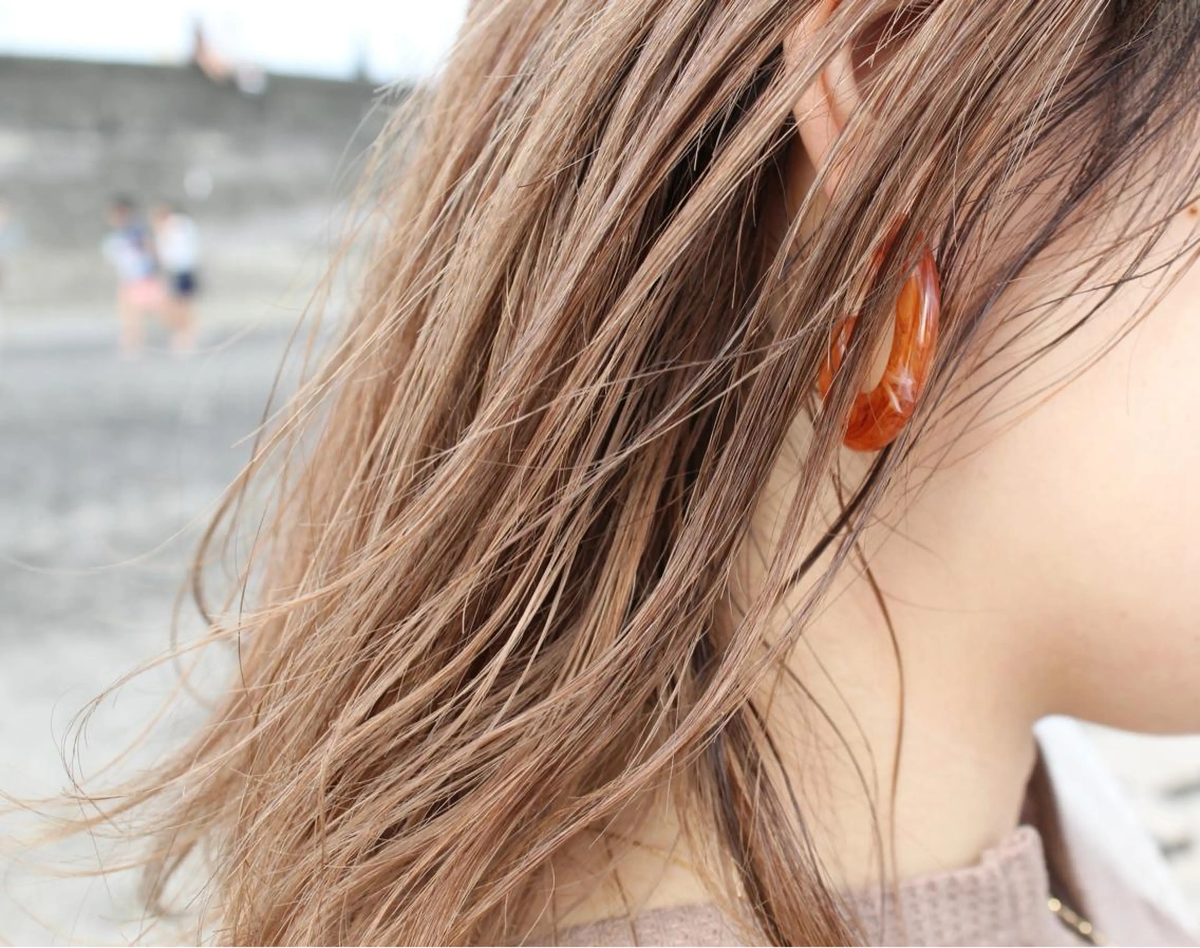 ミディアム ヘアカラー 🌼yuna🌼 pagesのヘアスタイル