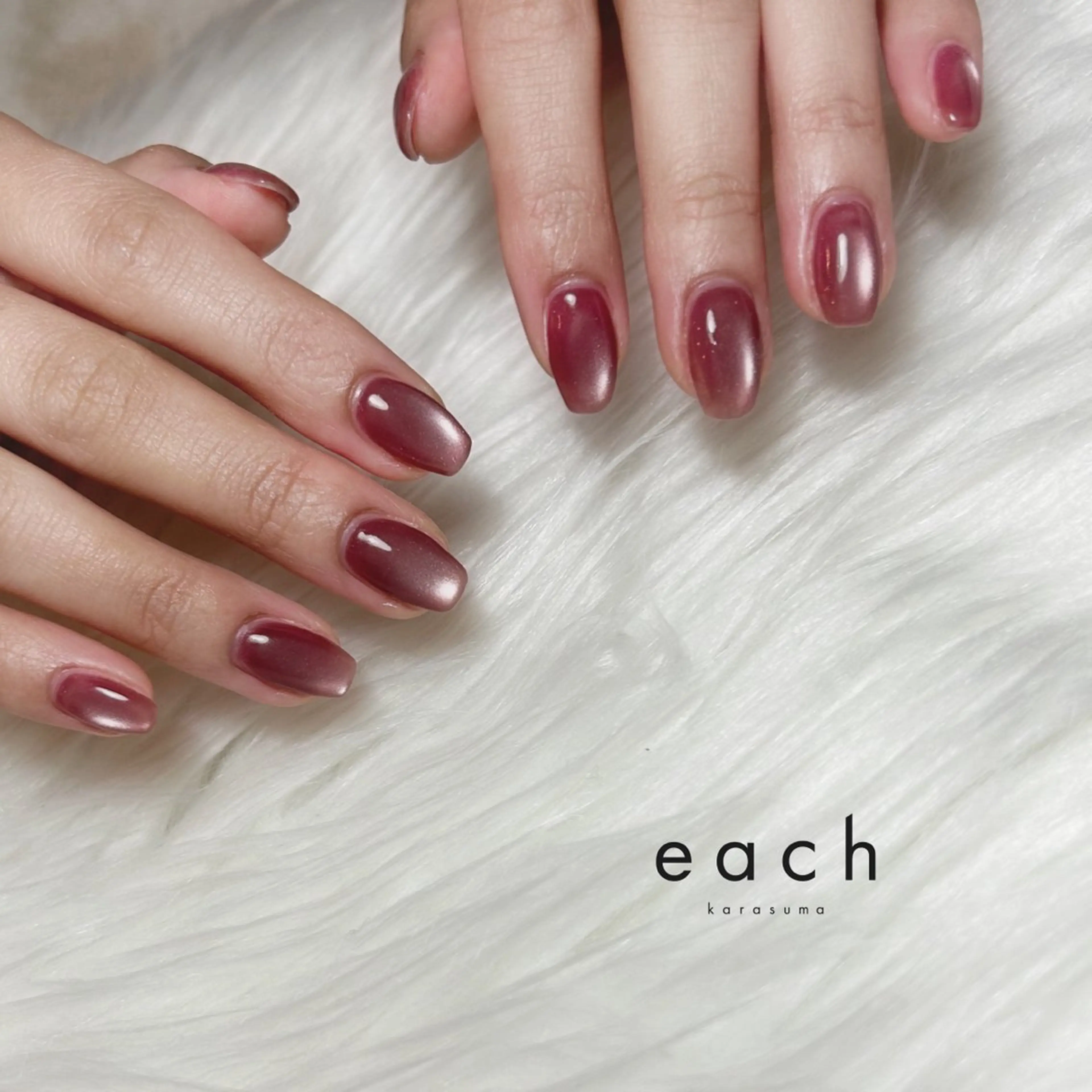 ネイル マグネットネイル filon nail kanako🕊のネイルデザイン