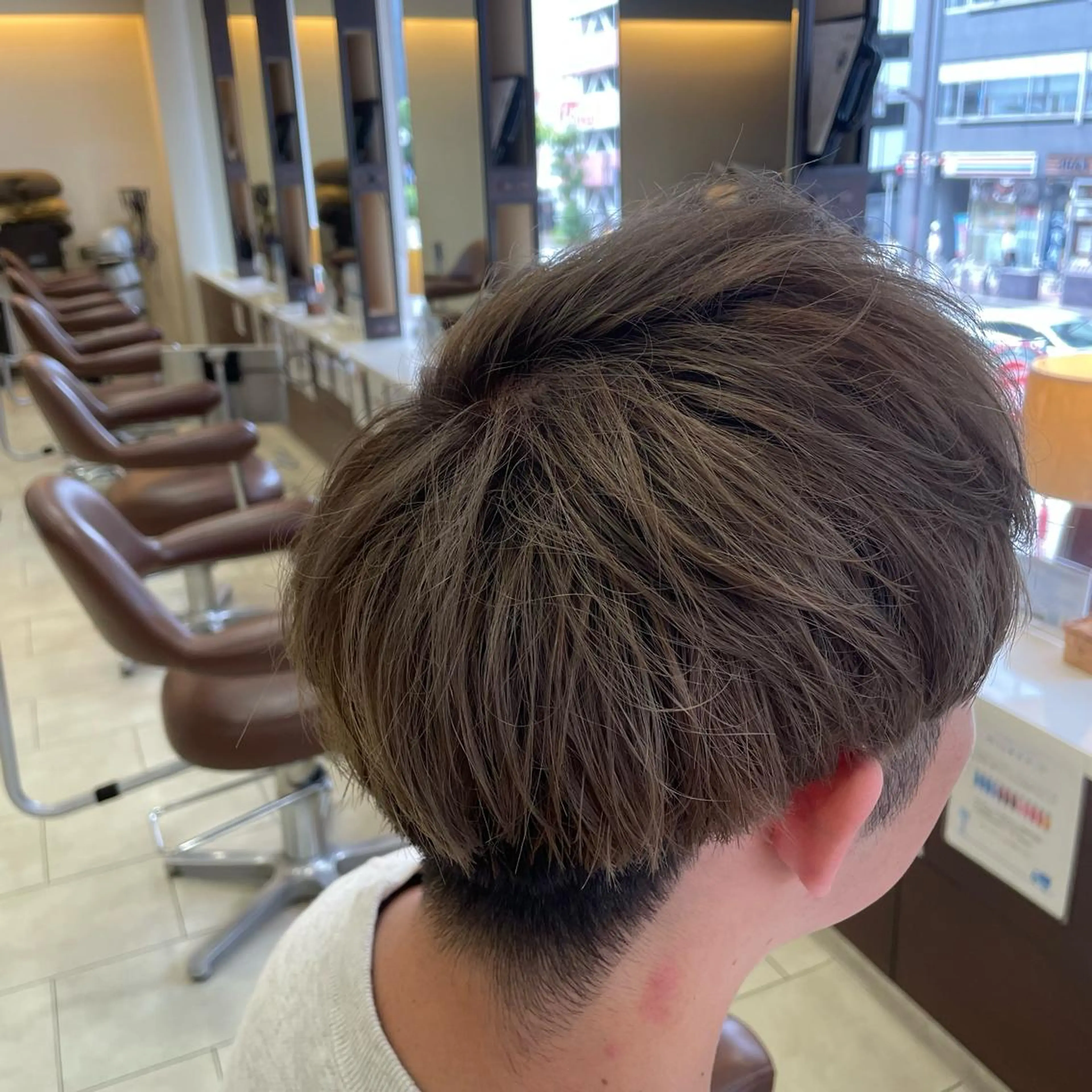 カラー メンズ 🍒暖色カラー🍒 ✨髪質改善✨西村亜弥のヘアスタイル