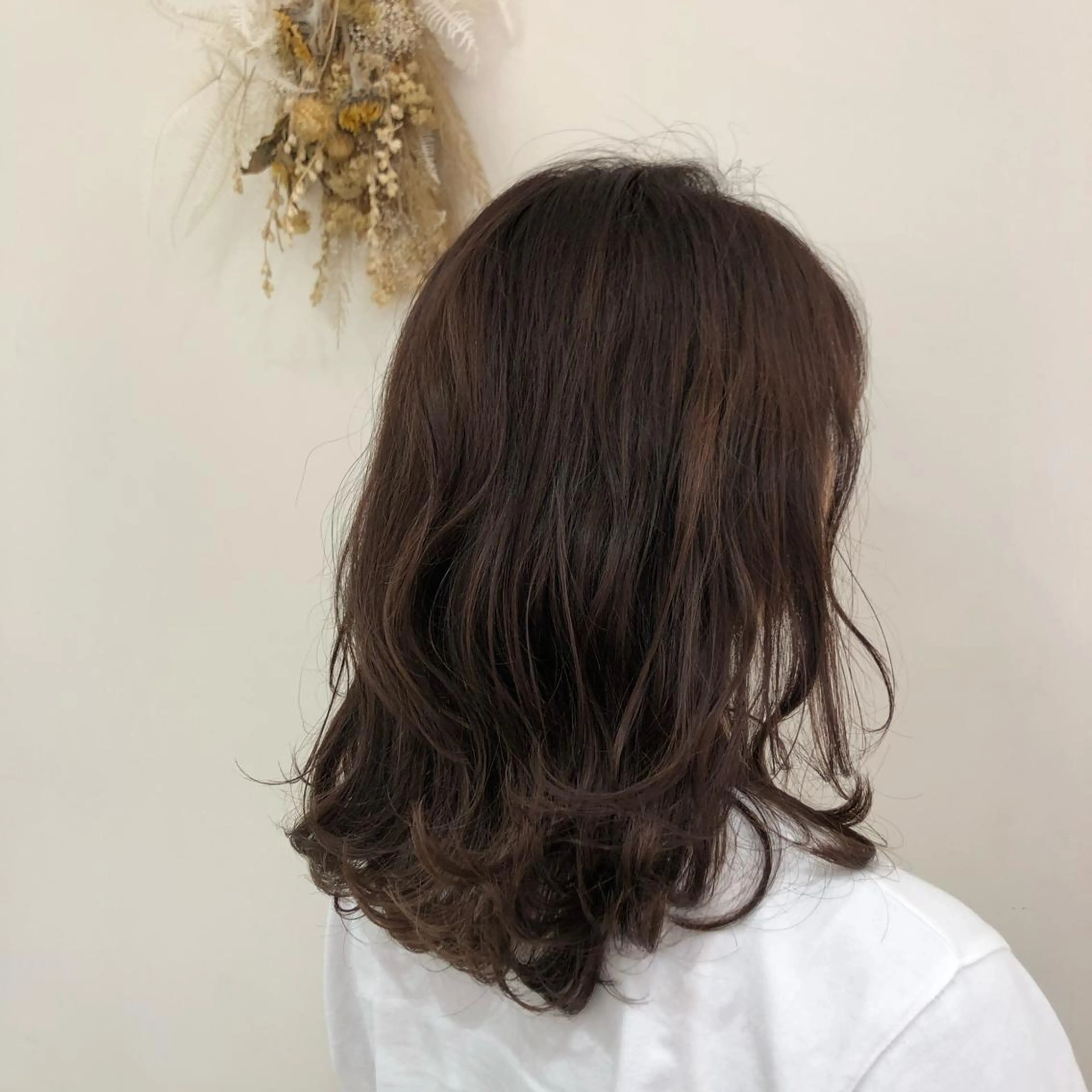セミロング カラー 【髪質改善】 梅田　聡のヘアスタイル