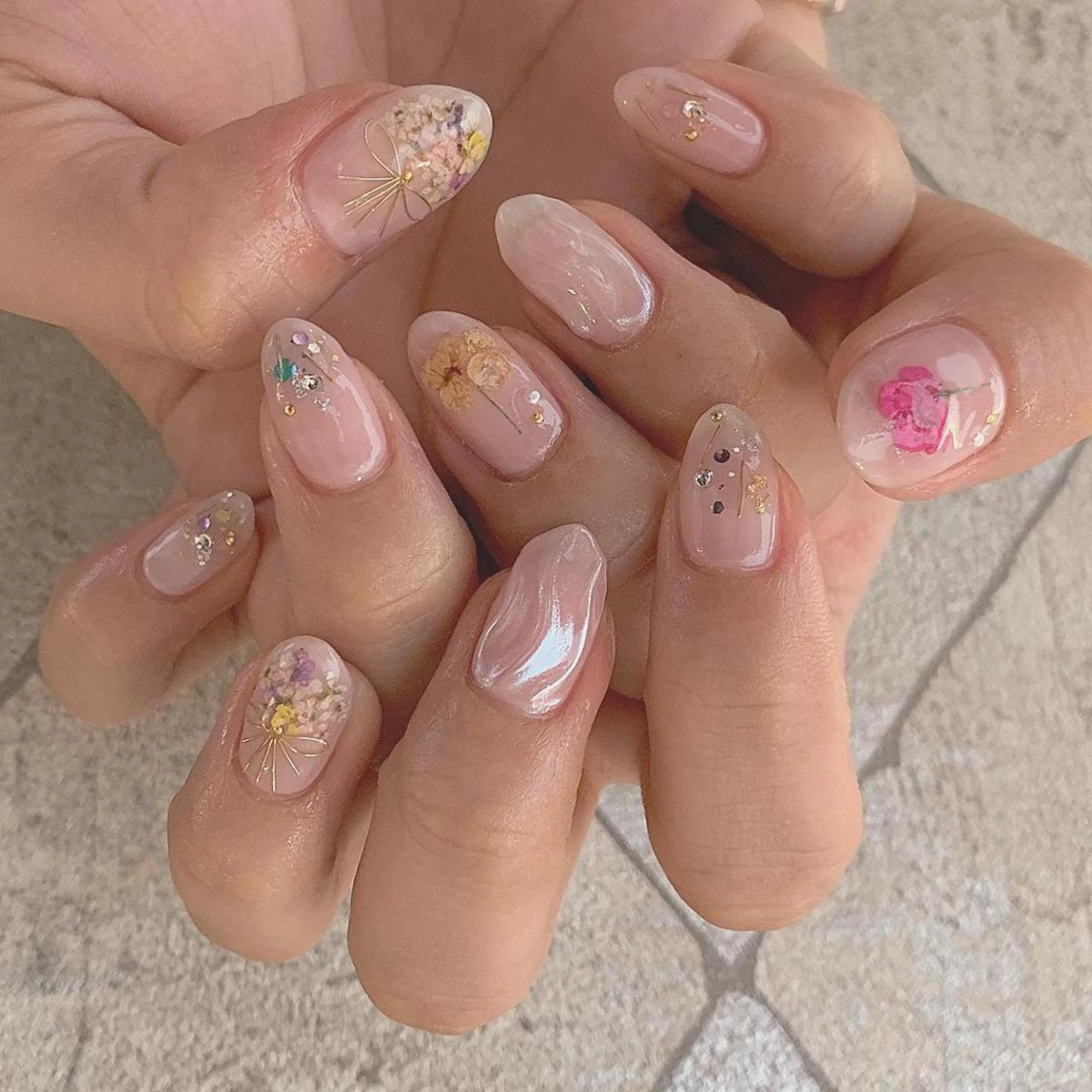 ネイル フラワーネイル ハンドネイル NUI所属・asa 【nui】のその他イメージ