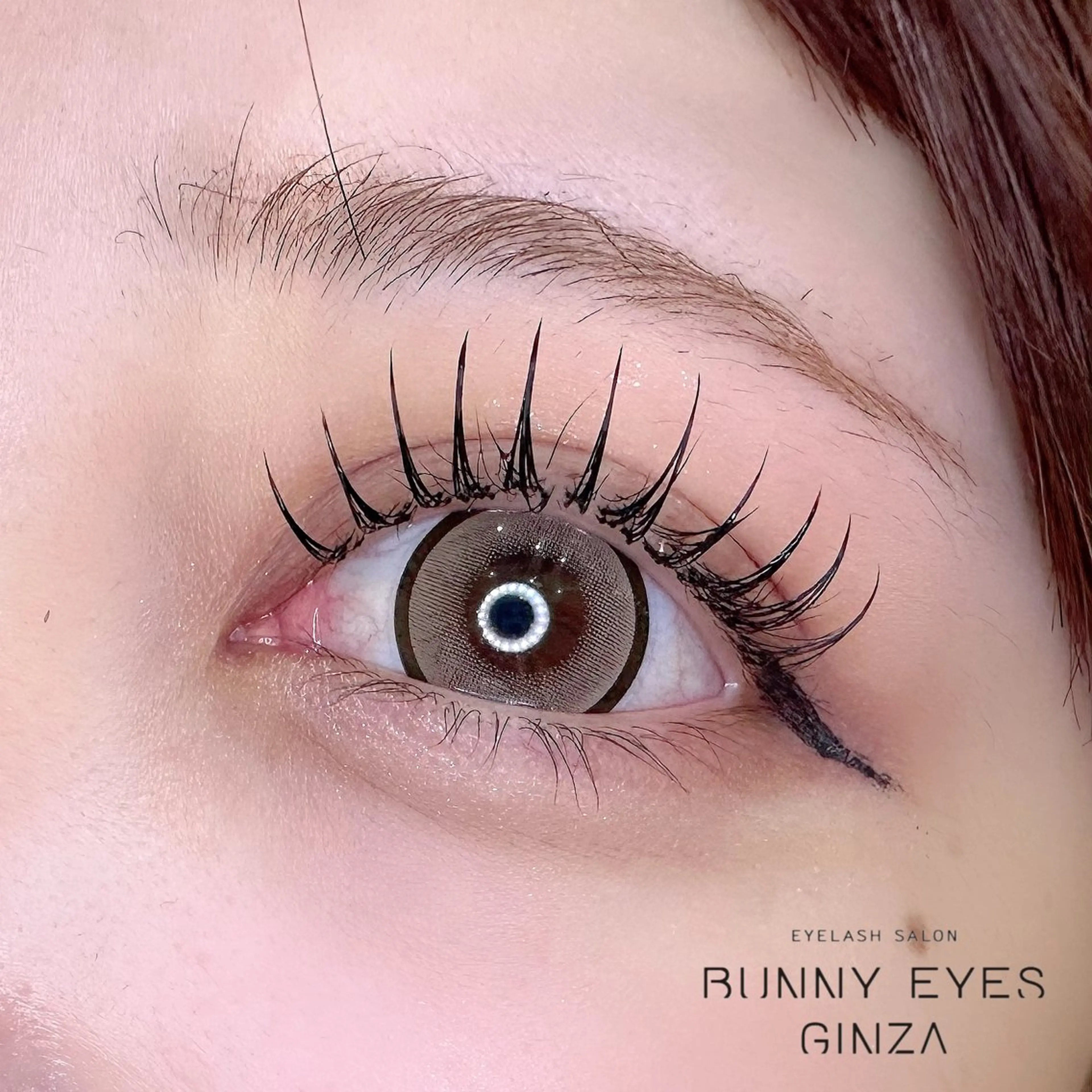 マツエク・マツパ フラットラッシュ bunny eyes 小島のマツエク・マツパデザイン