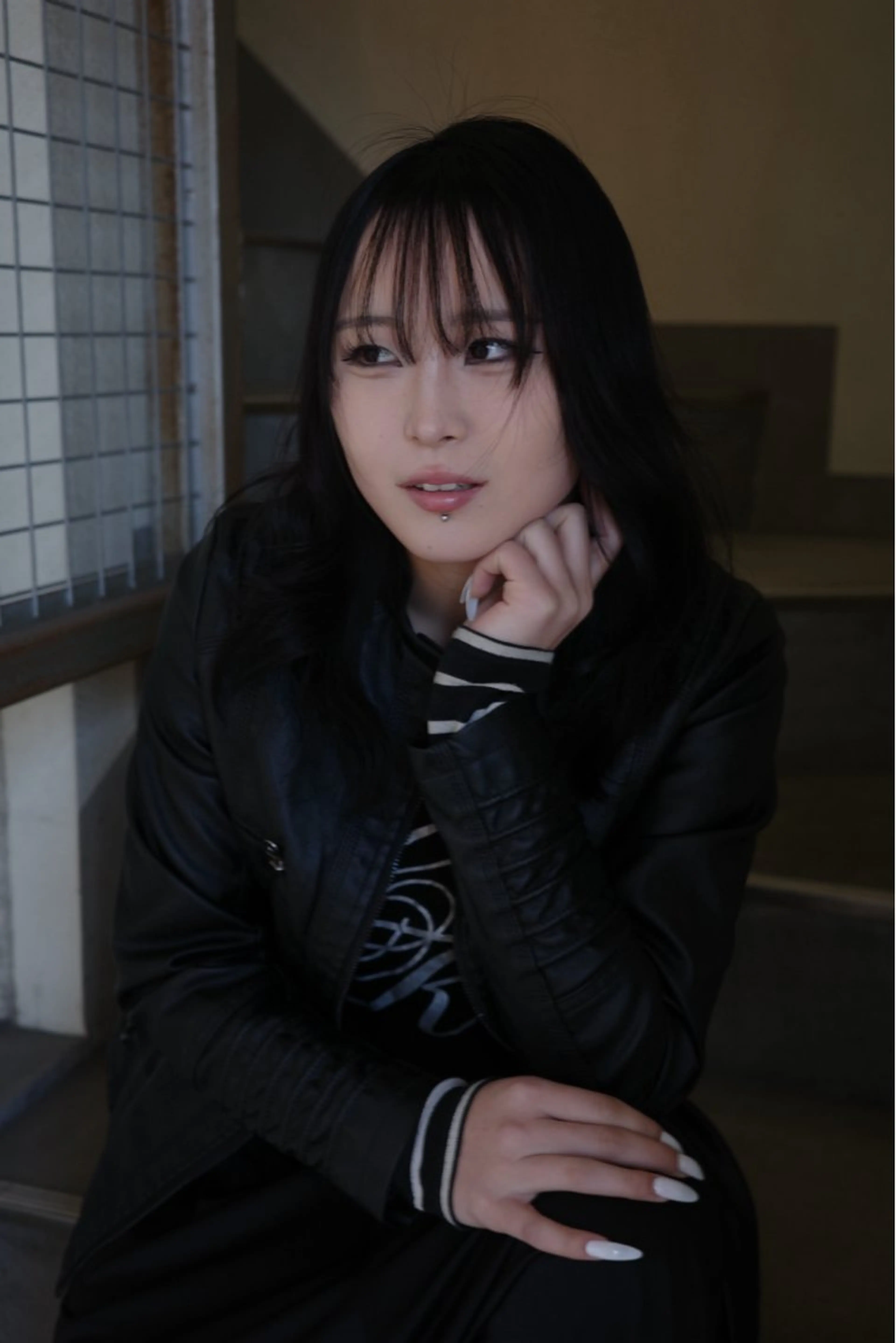 セミロング 🍓mito/ ブリーチ/カラー🍓のヘアスタイル