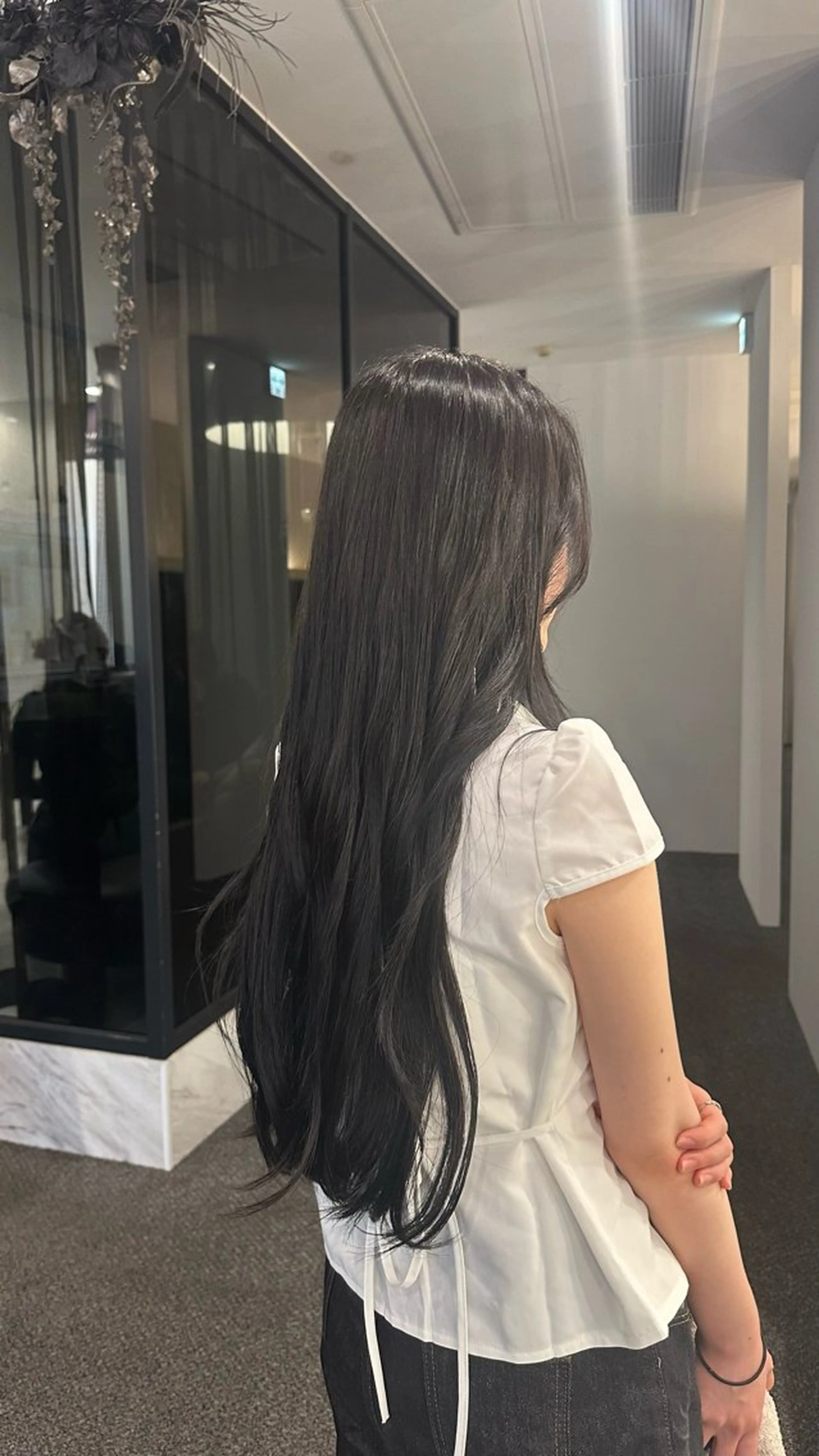 カラー mashu/ブリーチ /ストレート/らなのヘアスタイル