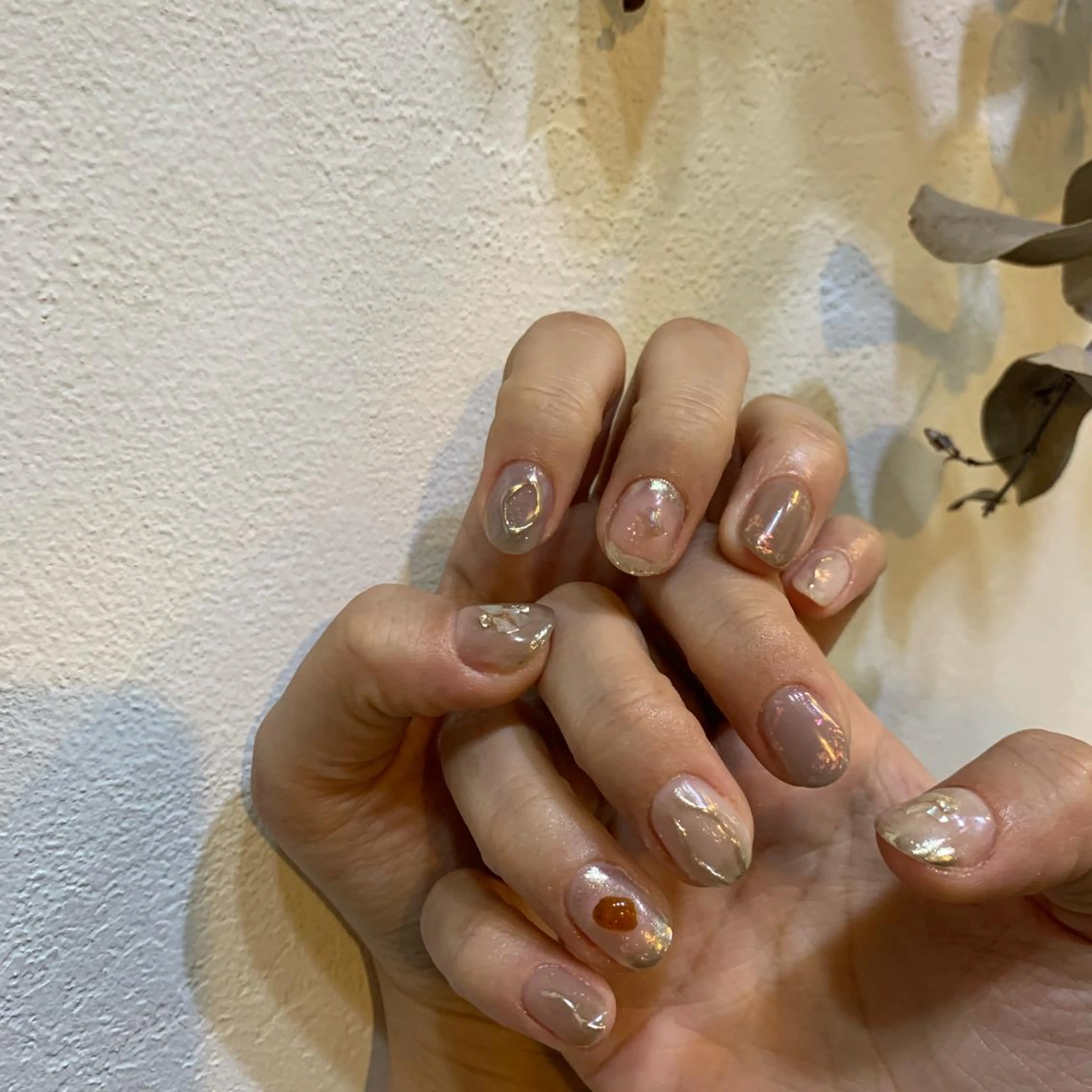ネイル ハンドネイル 新宿ニュアンスネイル makotoのネイルデザイン