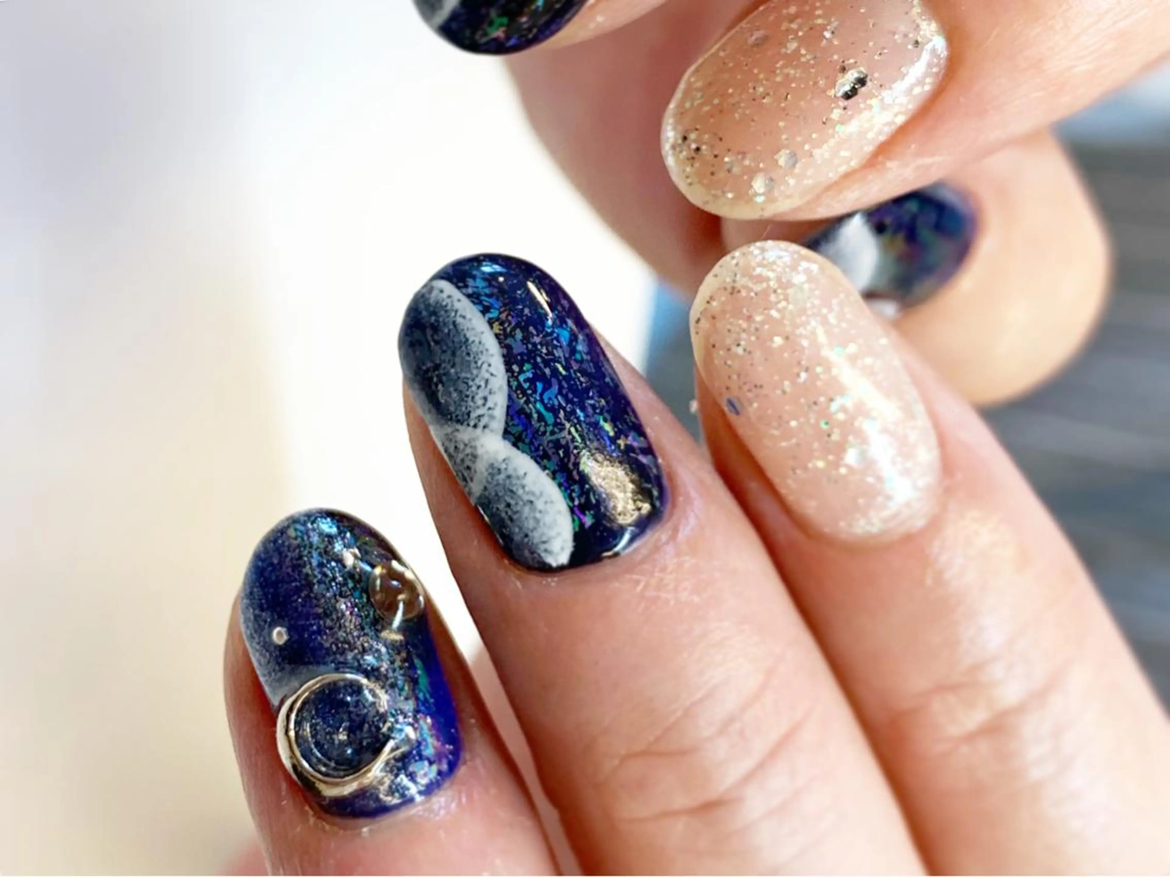 ネイル yuya パラジェル/長さ出しのネイルデザイン