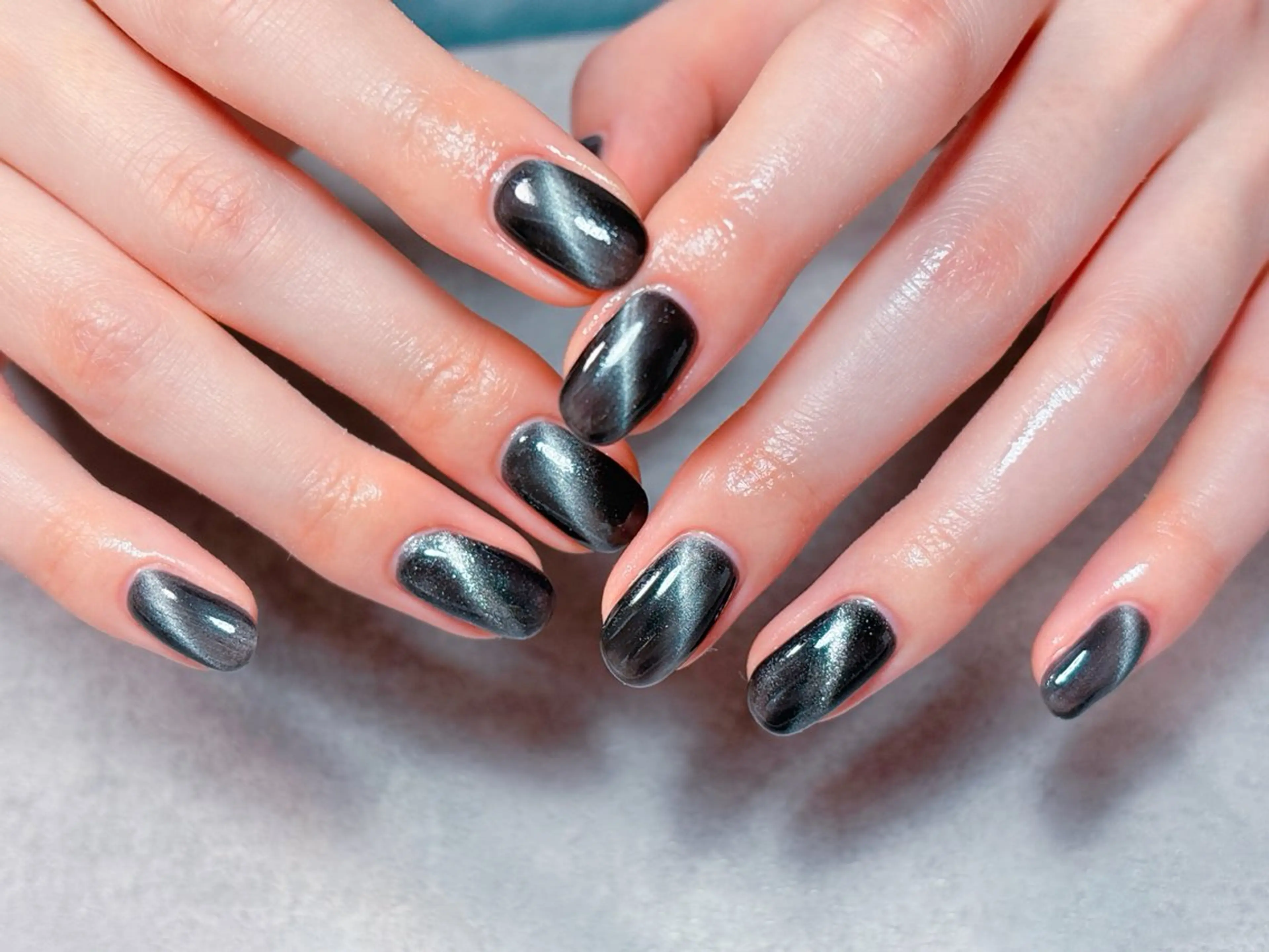 ネイル フラワーネイル ジェルネイル マグネットネイル ミラーネイル ニュアンスネイル ハンドネイル ハンドケア ゆ か_Nails💫のネイルデザイン
