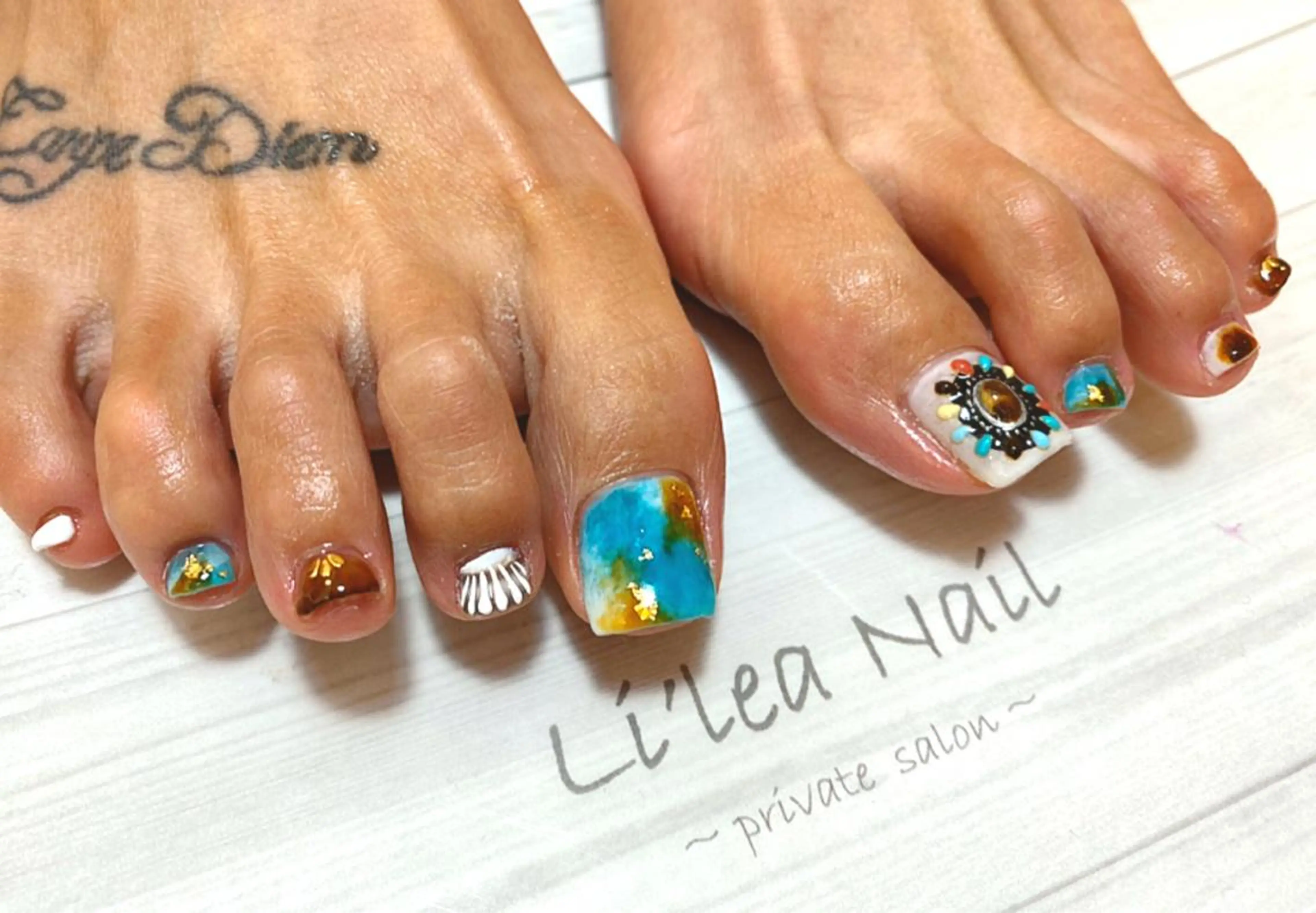 ネイル Li'leaNail AINAのネイルデザイン