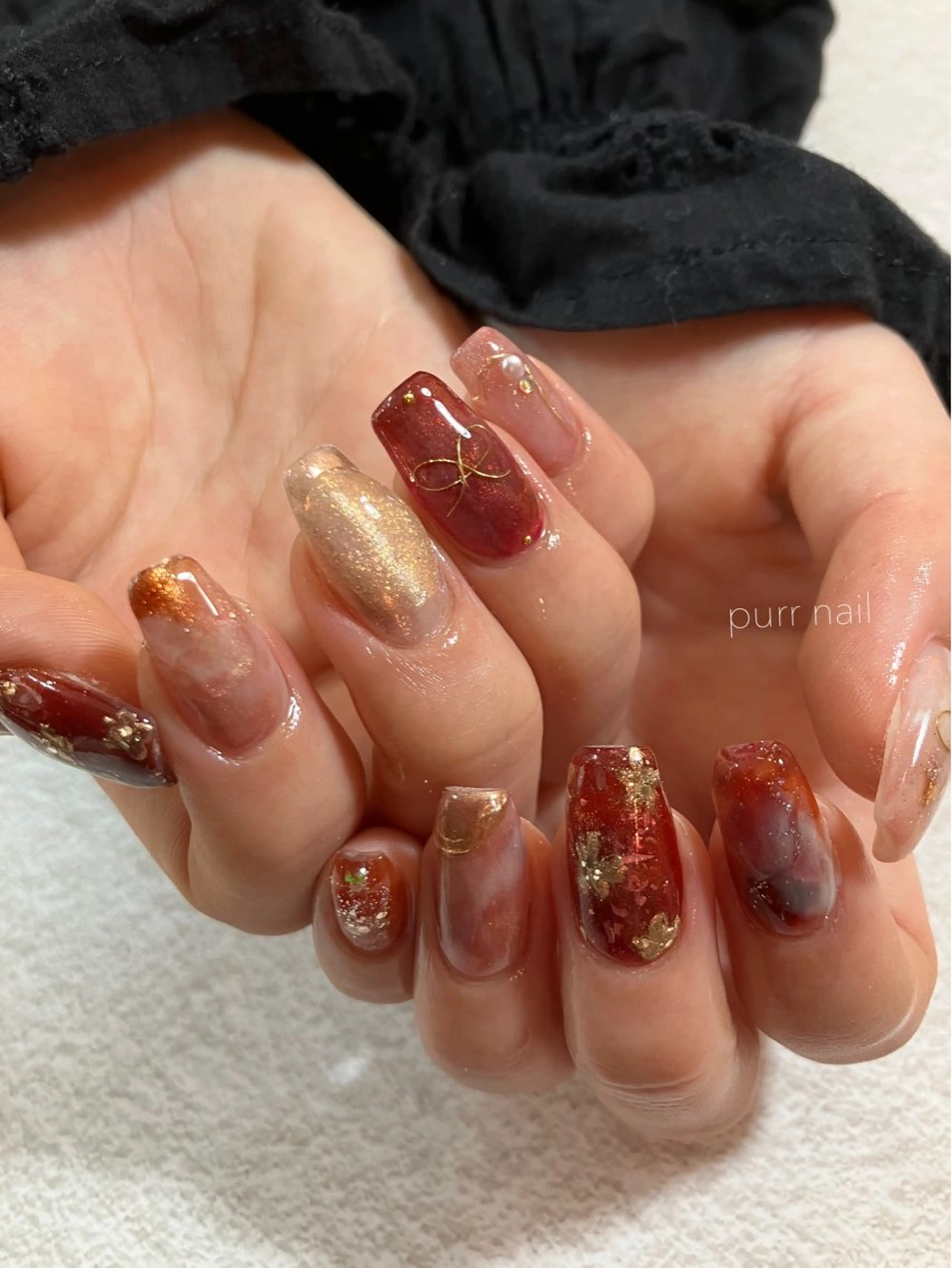 ネイル purr nailのネイルデザイン