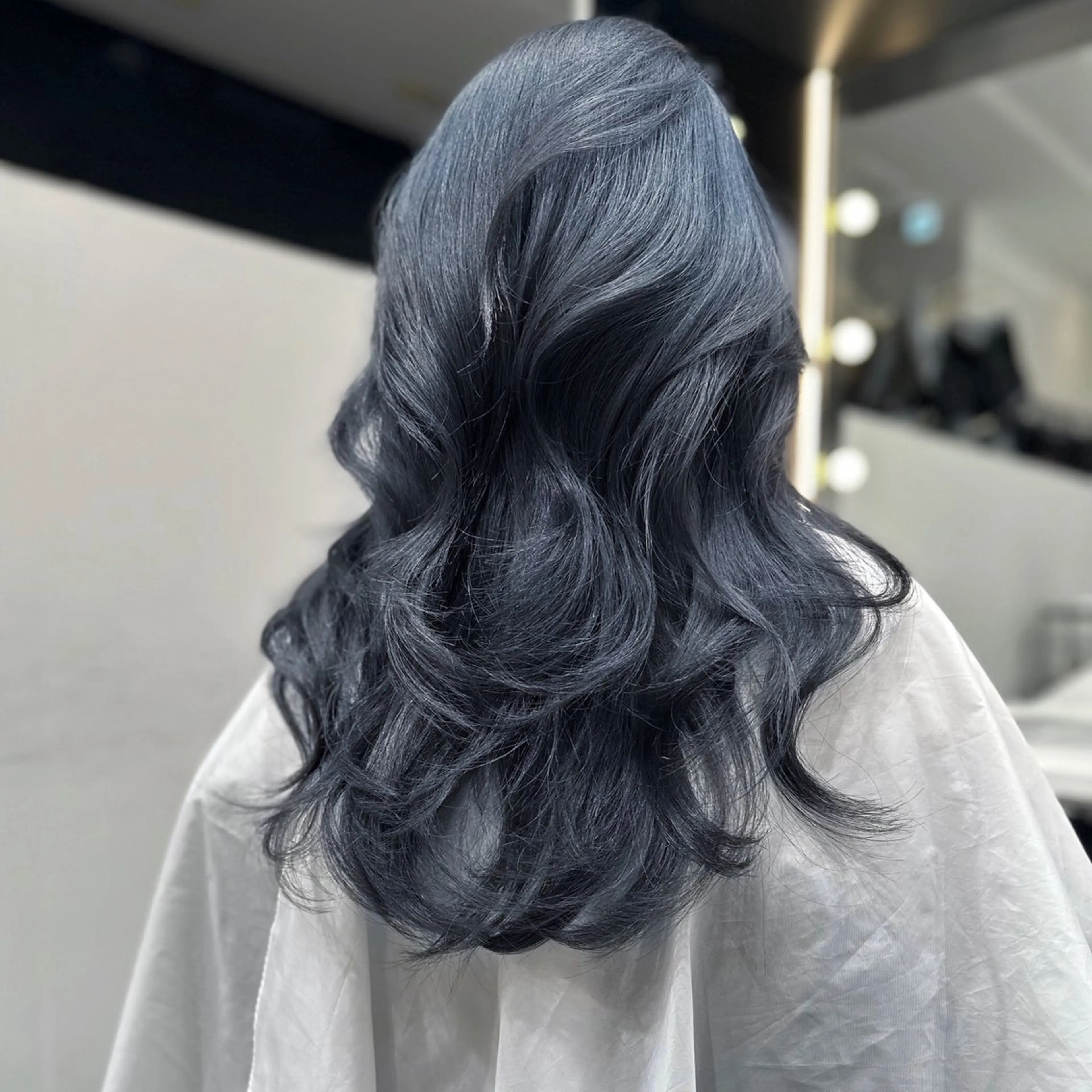 セミロング カラー ヘアセット ワンホン🎀韓国ヘア 💞渋谷/GAKUのヘアスタイル