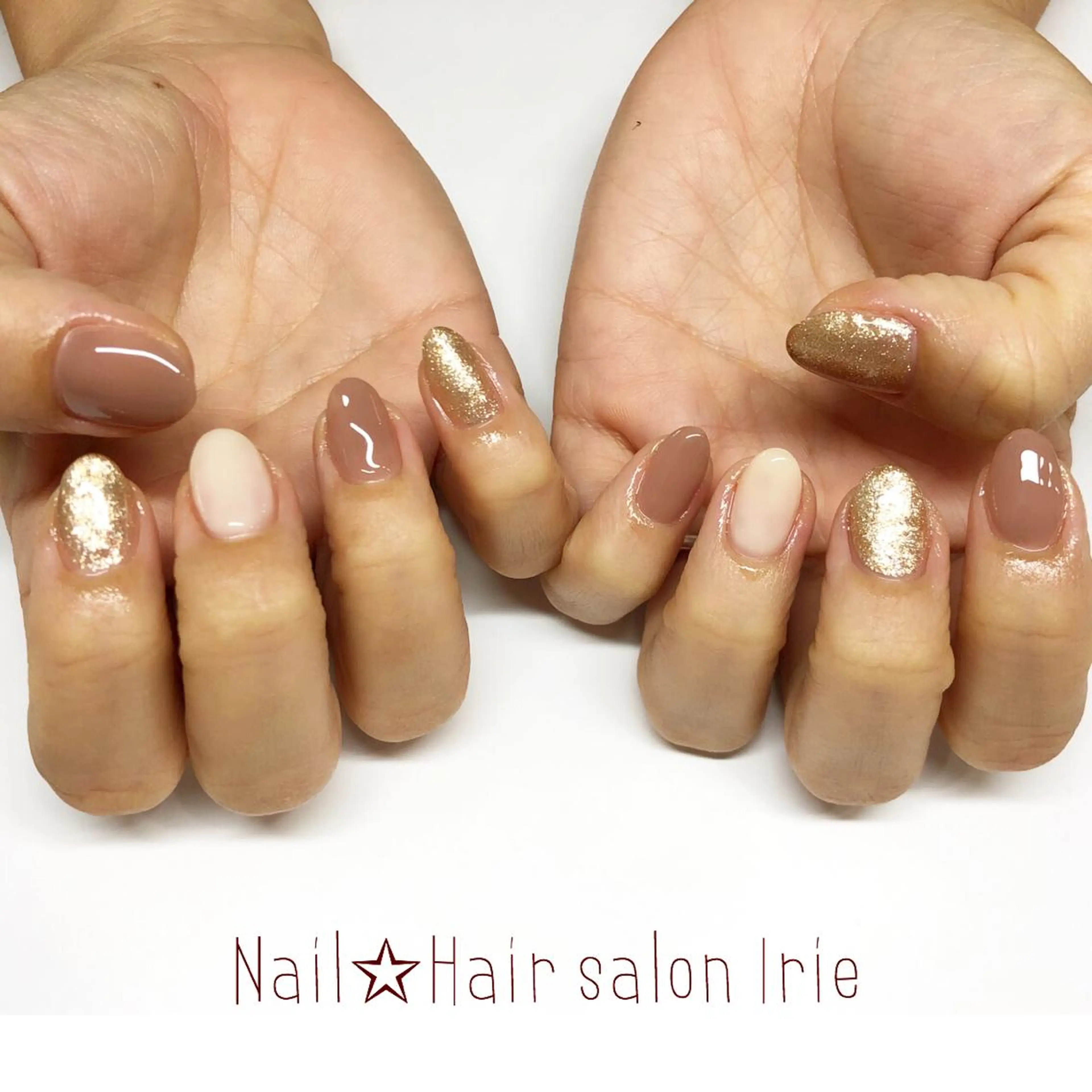 ネイル ハンドネイル ハンドケア 與儀 知佳のネイルデザイン