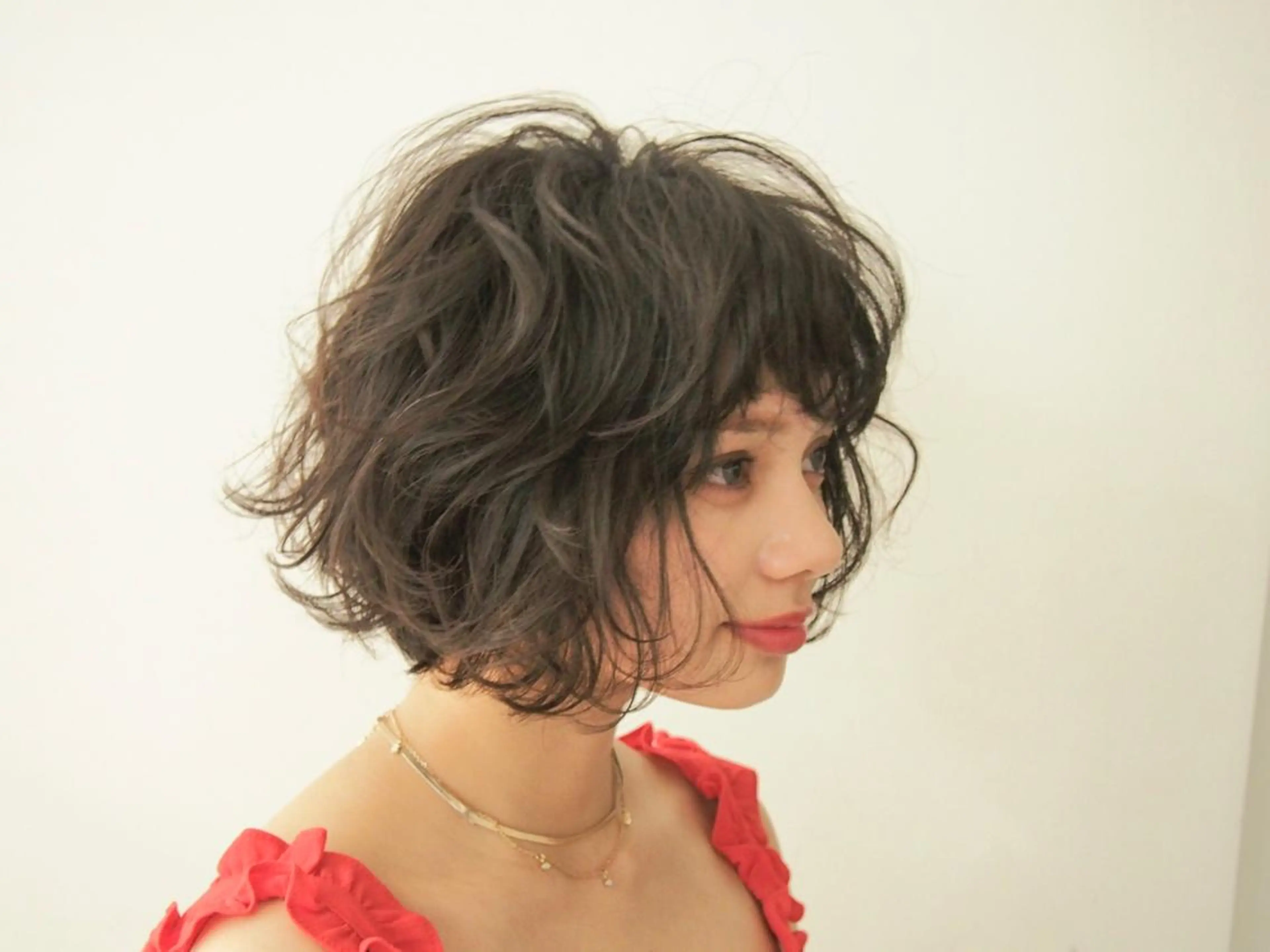 ミディアム 似合わせ艶髪カラー ❤️ハダユミのヘアスタイル
