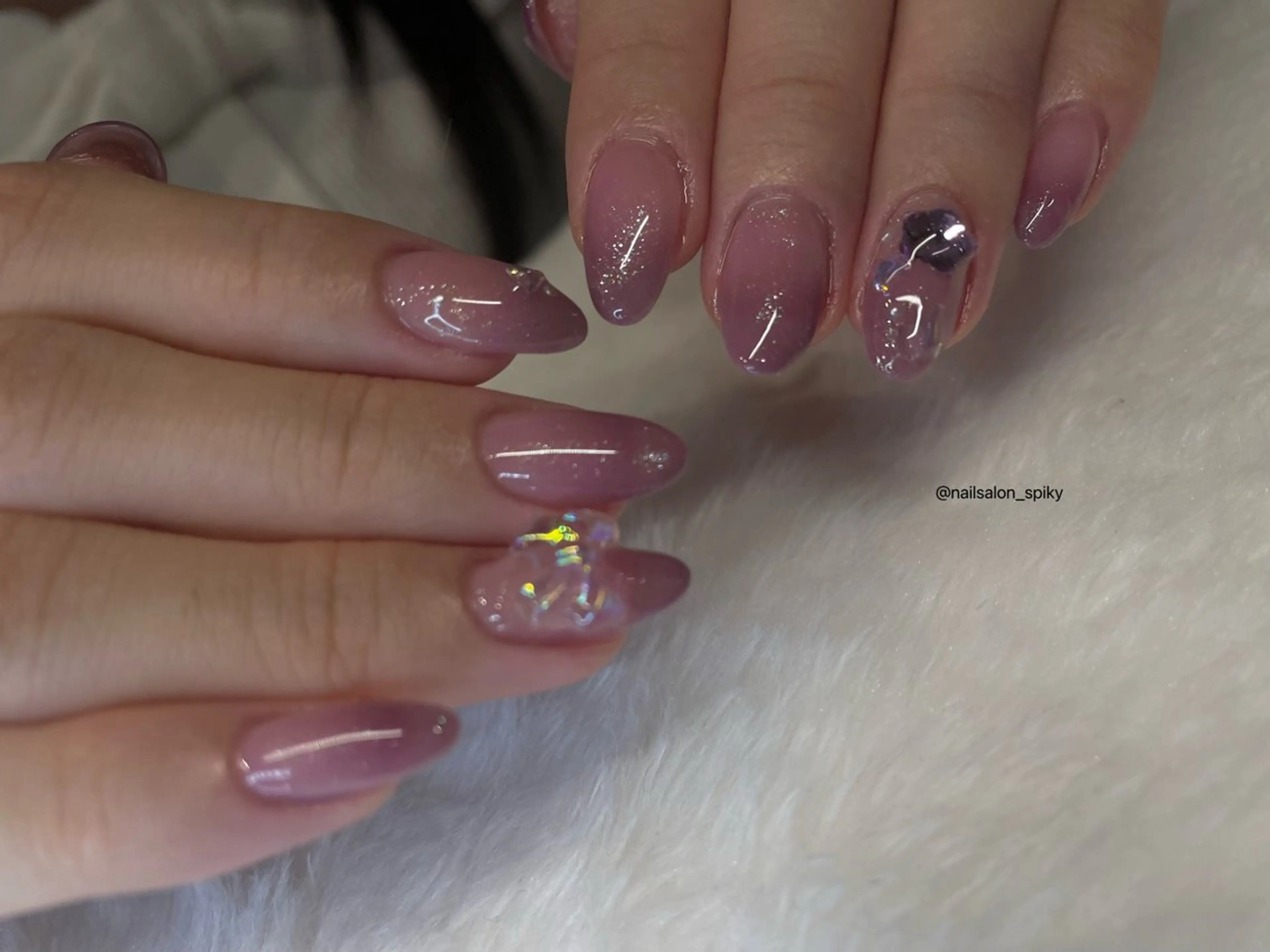 ネイル Spiky とうげ ふうかのネイルデザイン