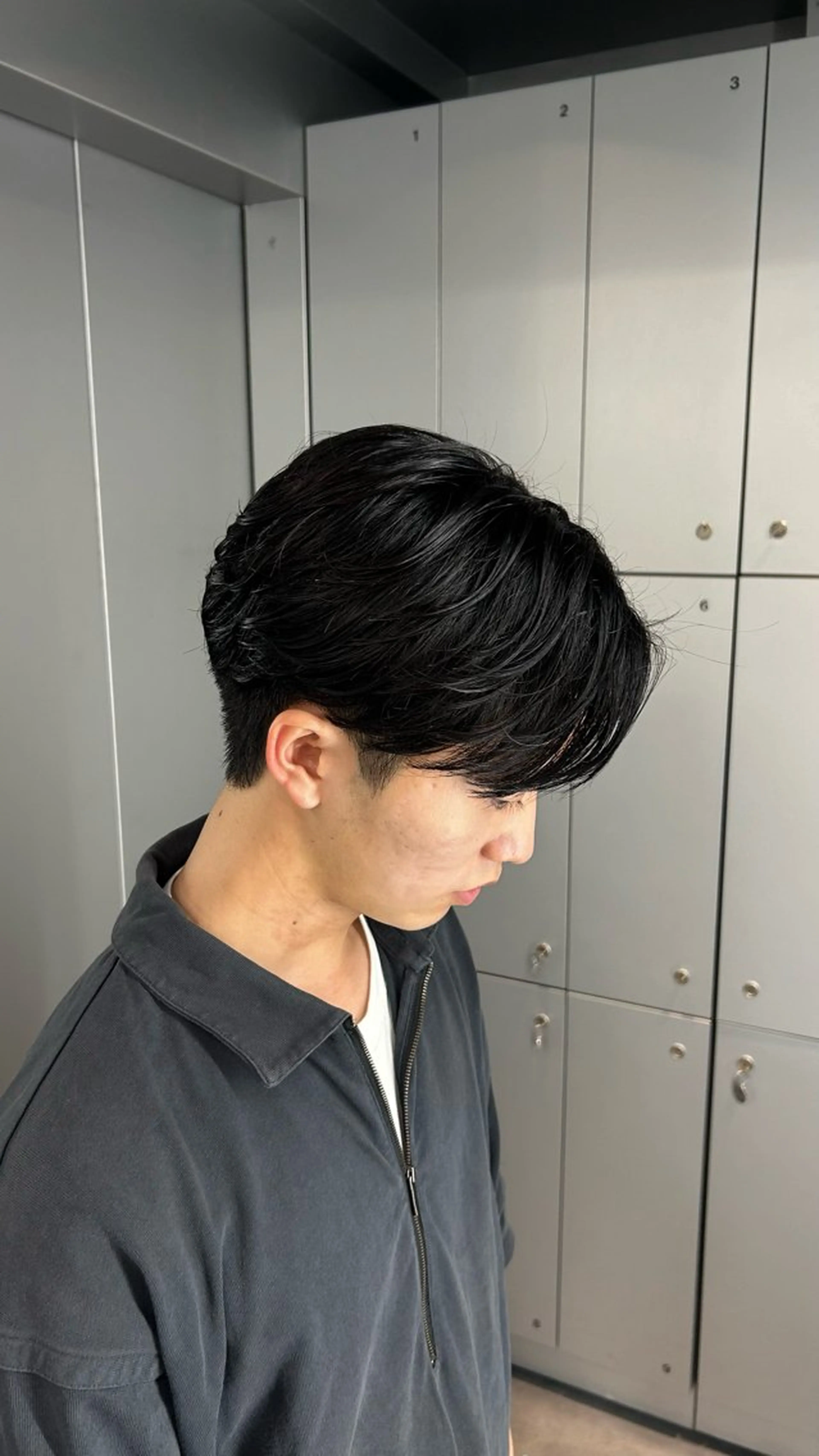 パーマ メンズ 藤平海音/fifth PARKのヘアスタイル